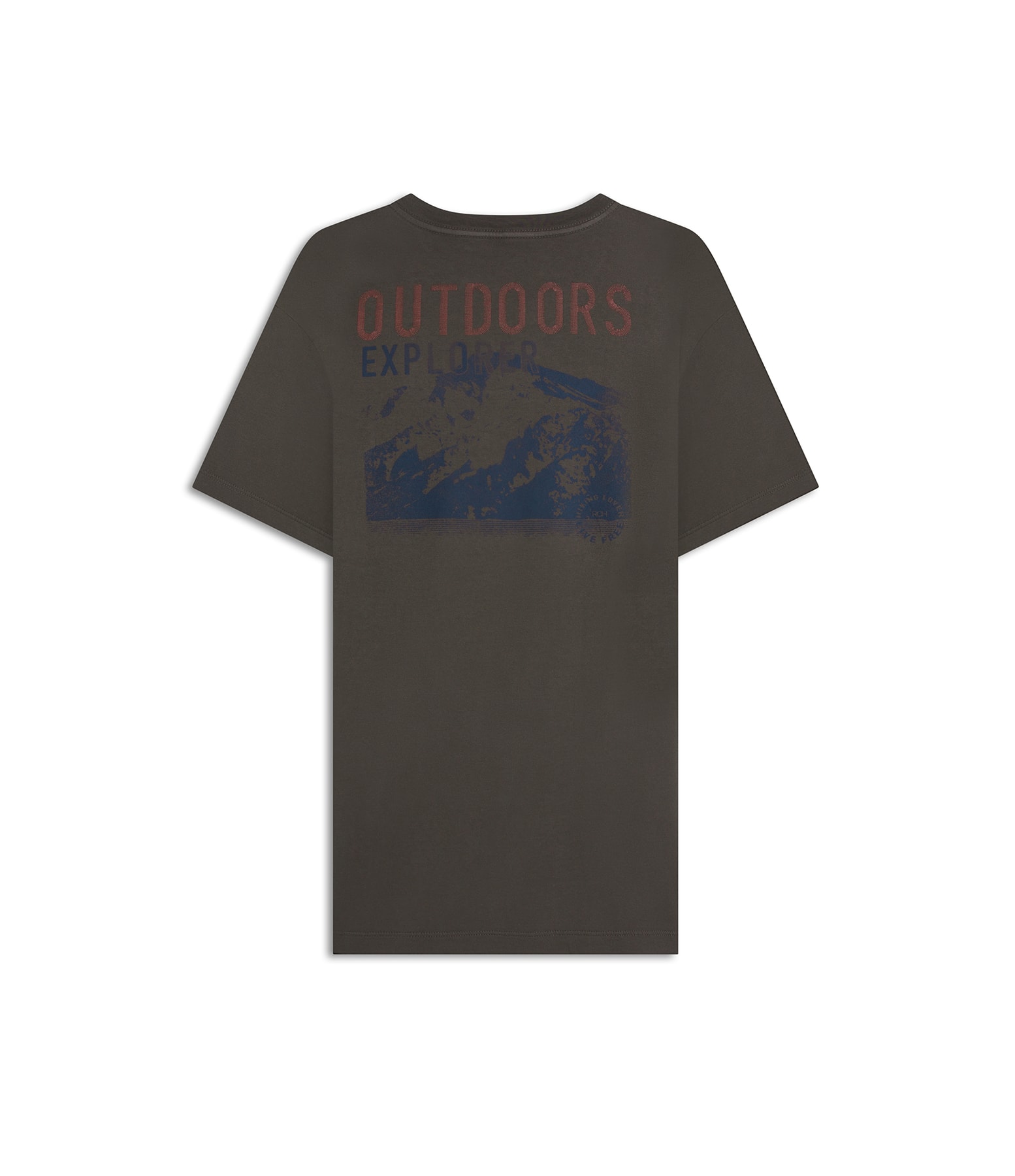 T-Shirt Outdoors Costas Gd Basic Fit Tabaco