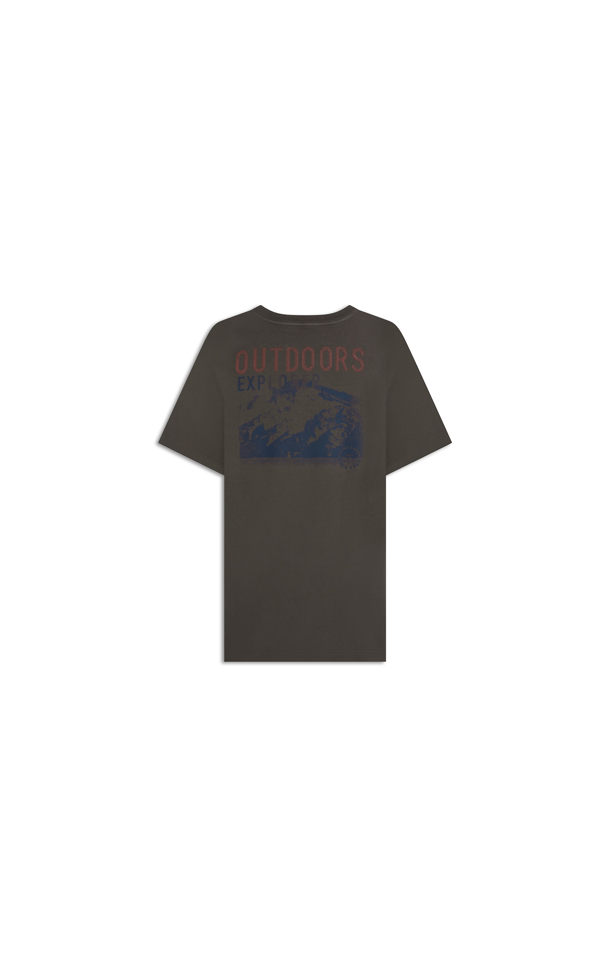 T-Shirt Outdoors Costas Gd Basic Fit Tabaco