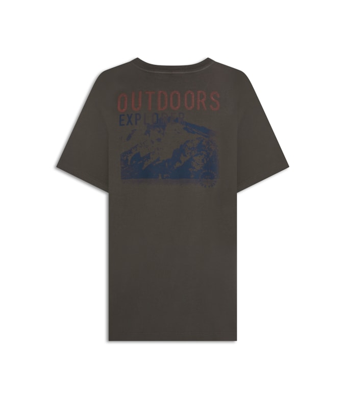 T-Shirt Outdoors Costas Gd Basic Fit Tabaco