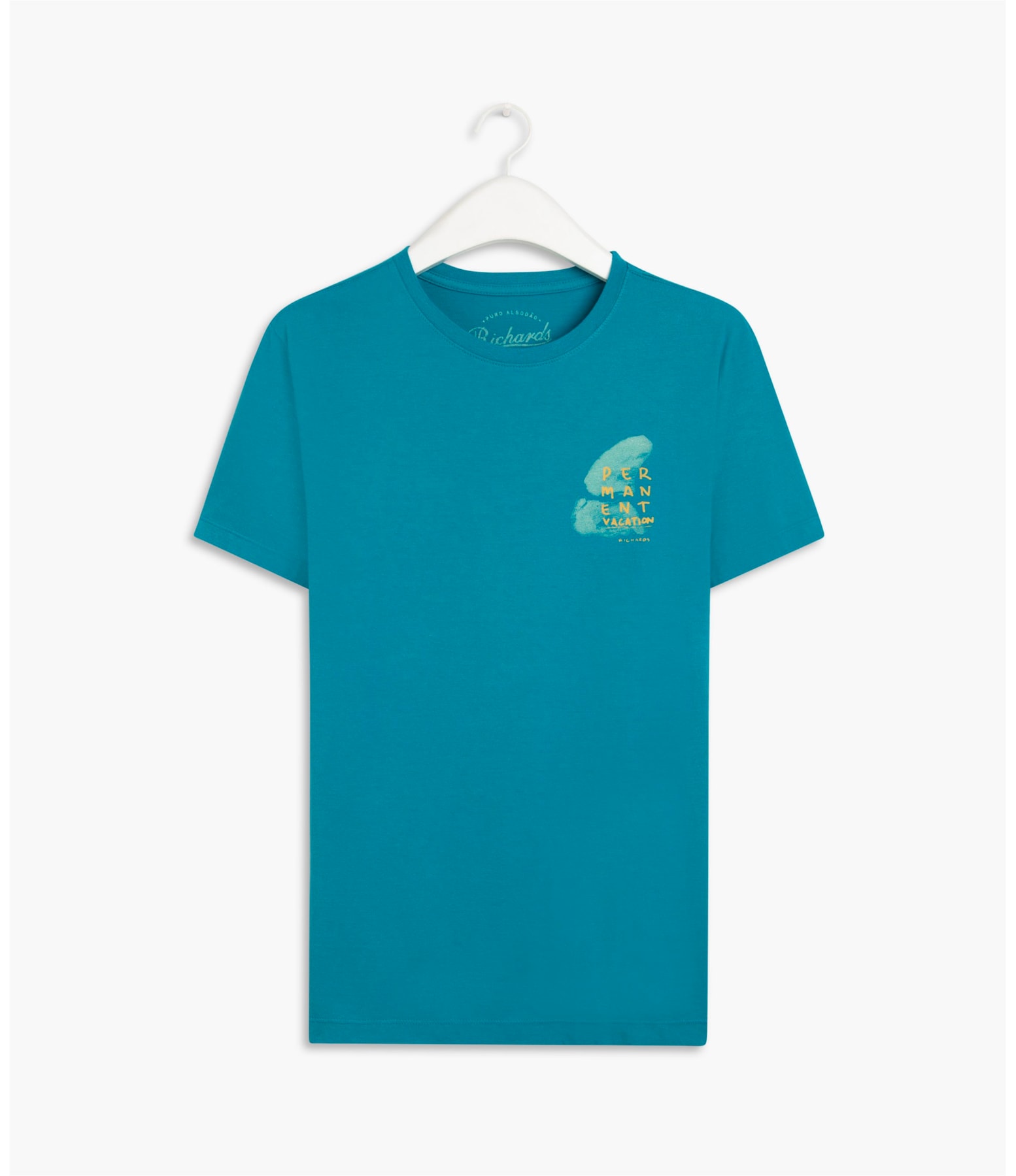 T-Shirt Permanent Vacation Mc Azul Turquesa