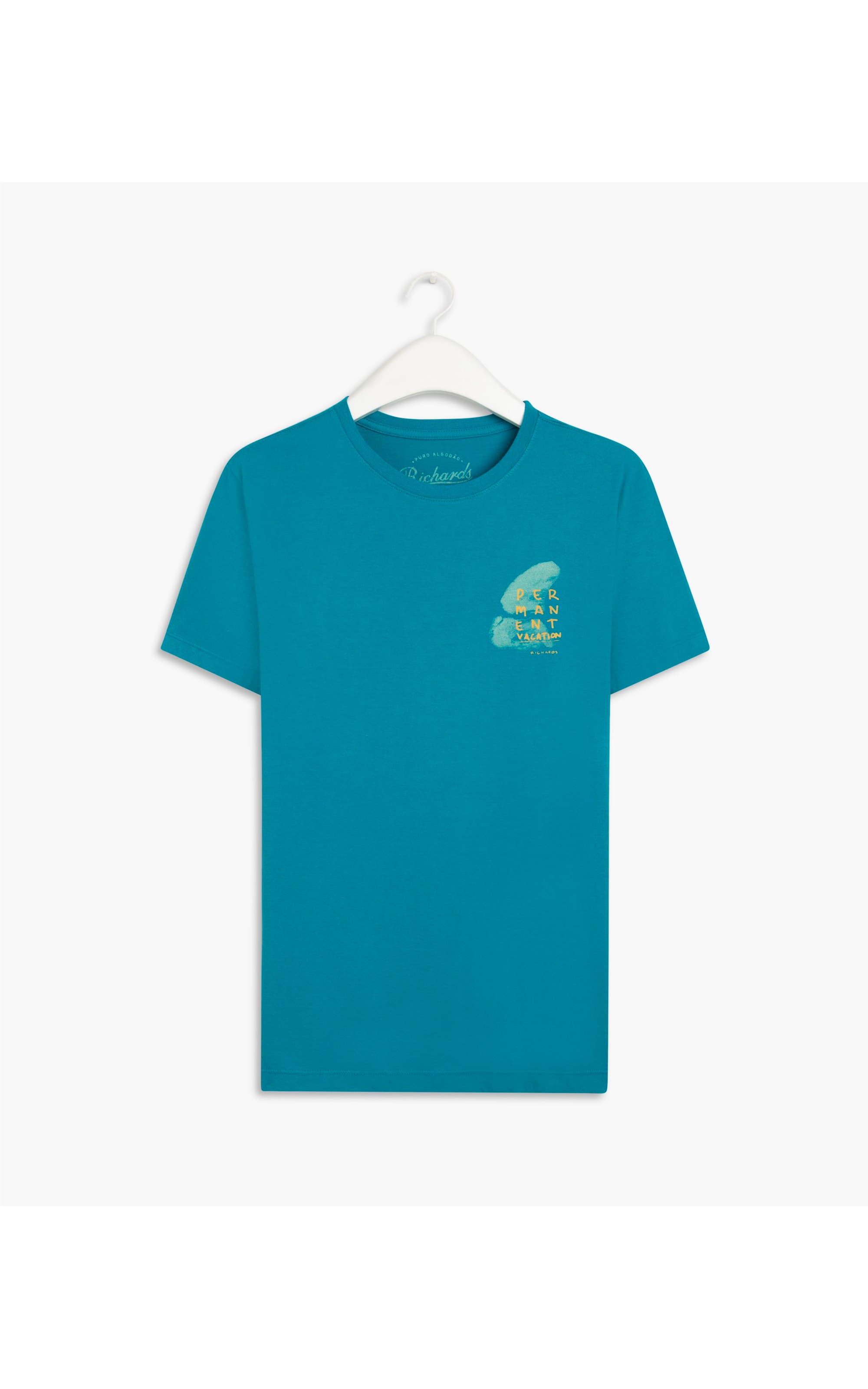 T-Shirt Permanent Vacation Mc Azul Turquesa