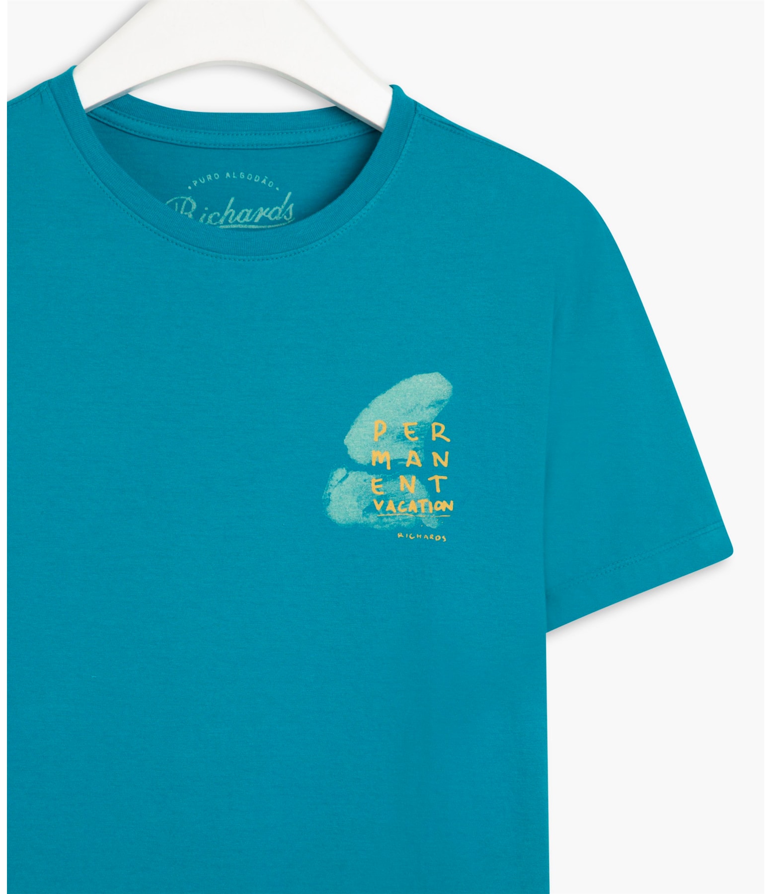 T-Shirt Permanent Vacation Mc Azul Turquesa