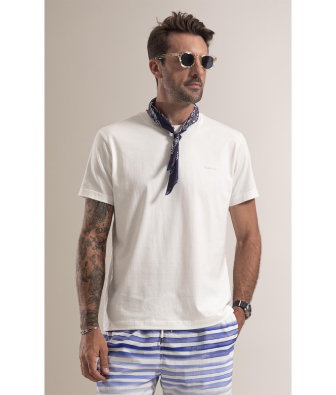 T-Shirt  Petit Plage Branco