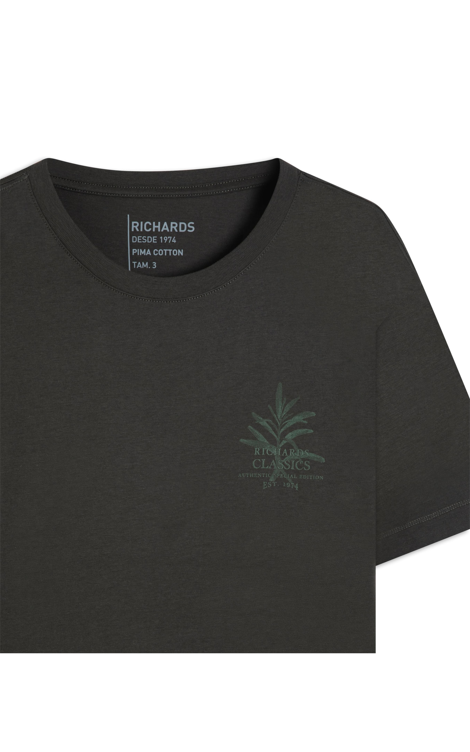 T-Shirt Pima Arruda Verde Militar