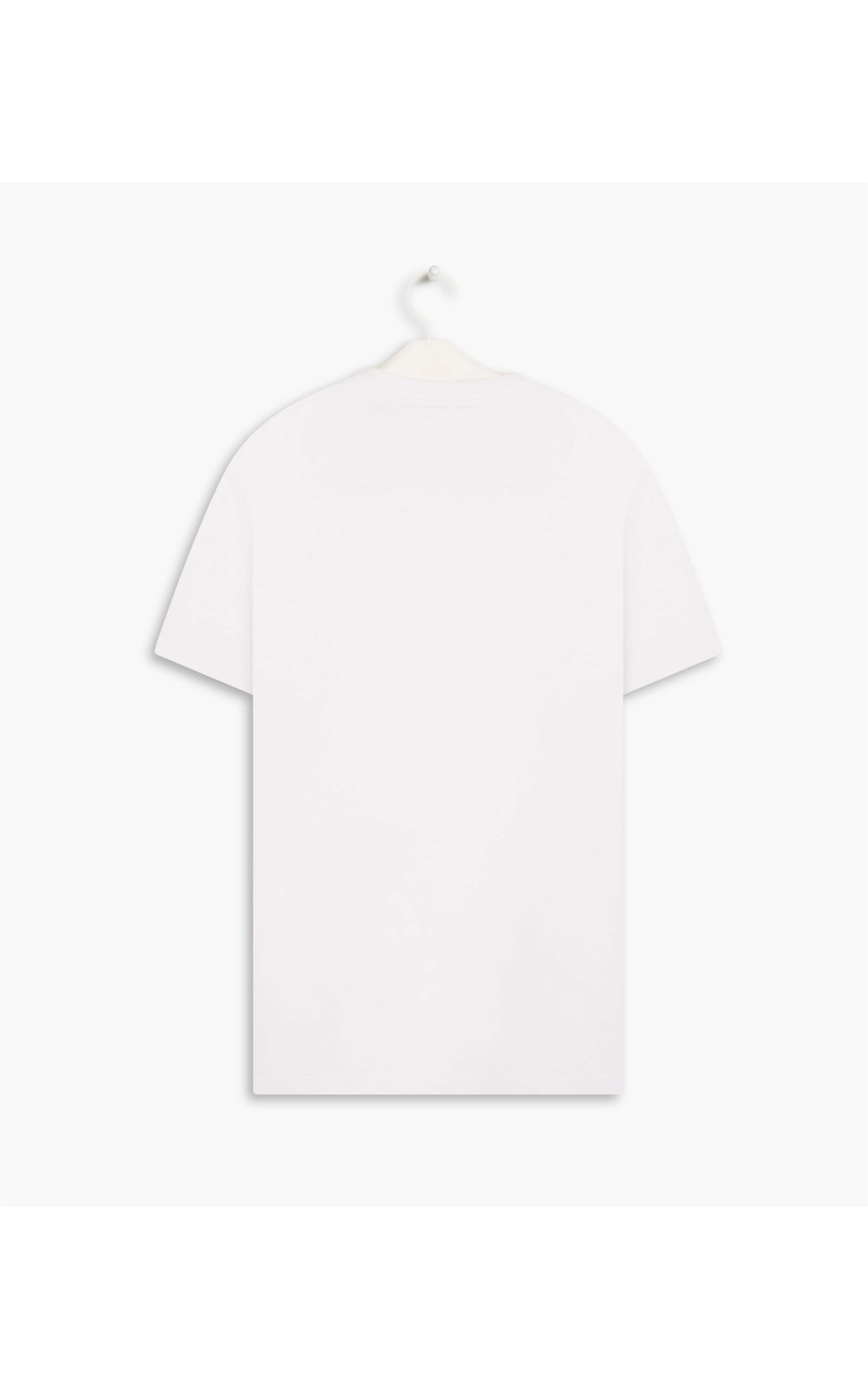 T-Shirt Pima Basic Manuscrito Branco