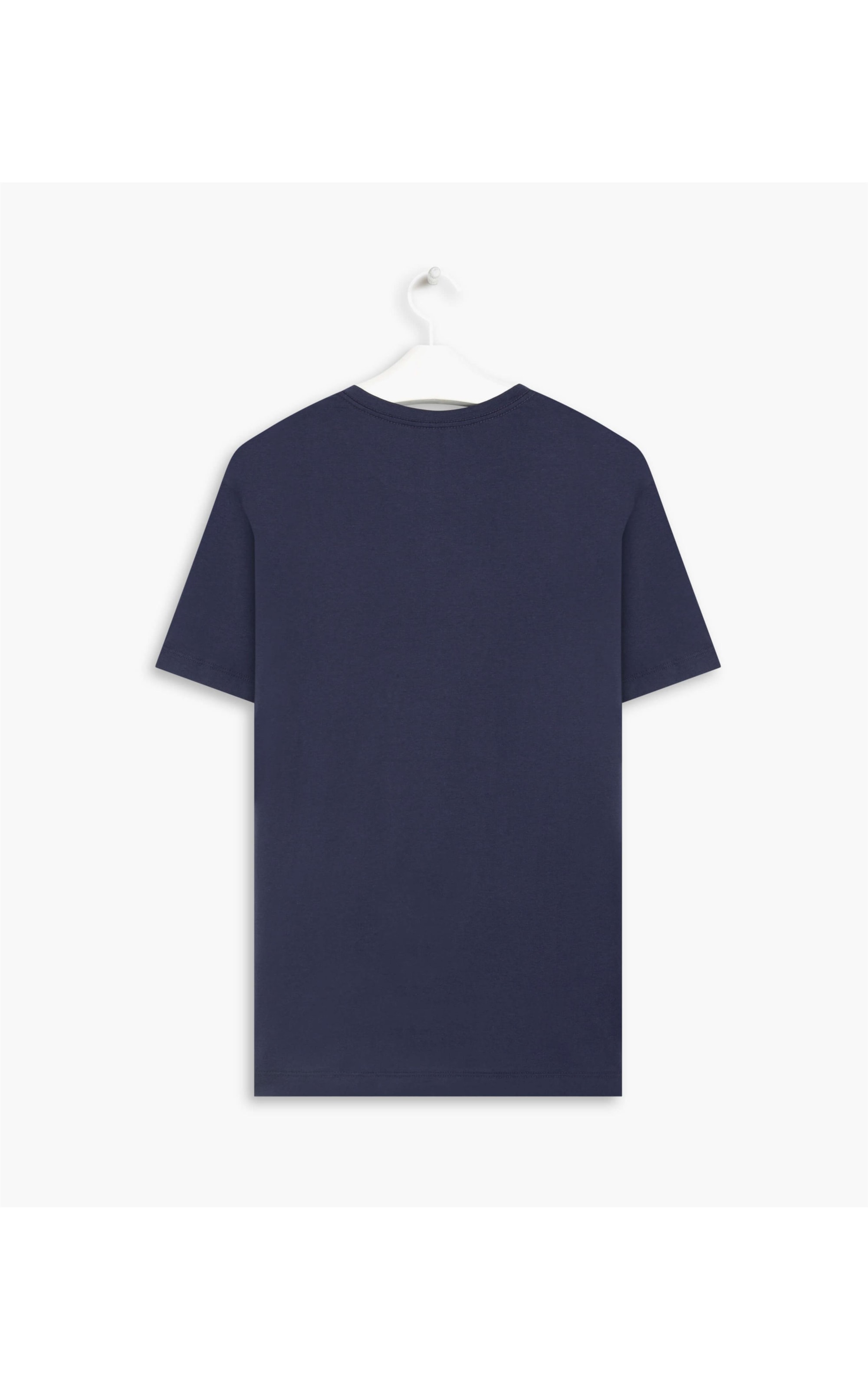 T-Shirt Pima Basic Manuscrito Dark Navy