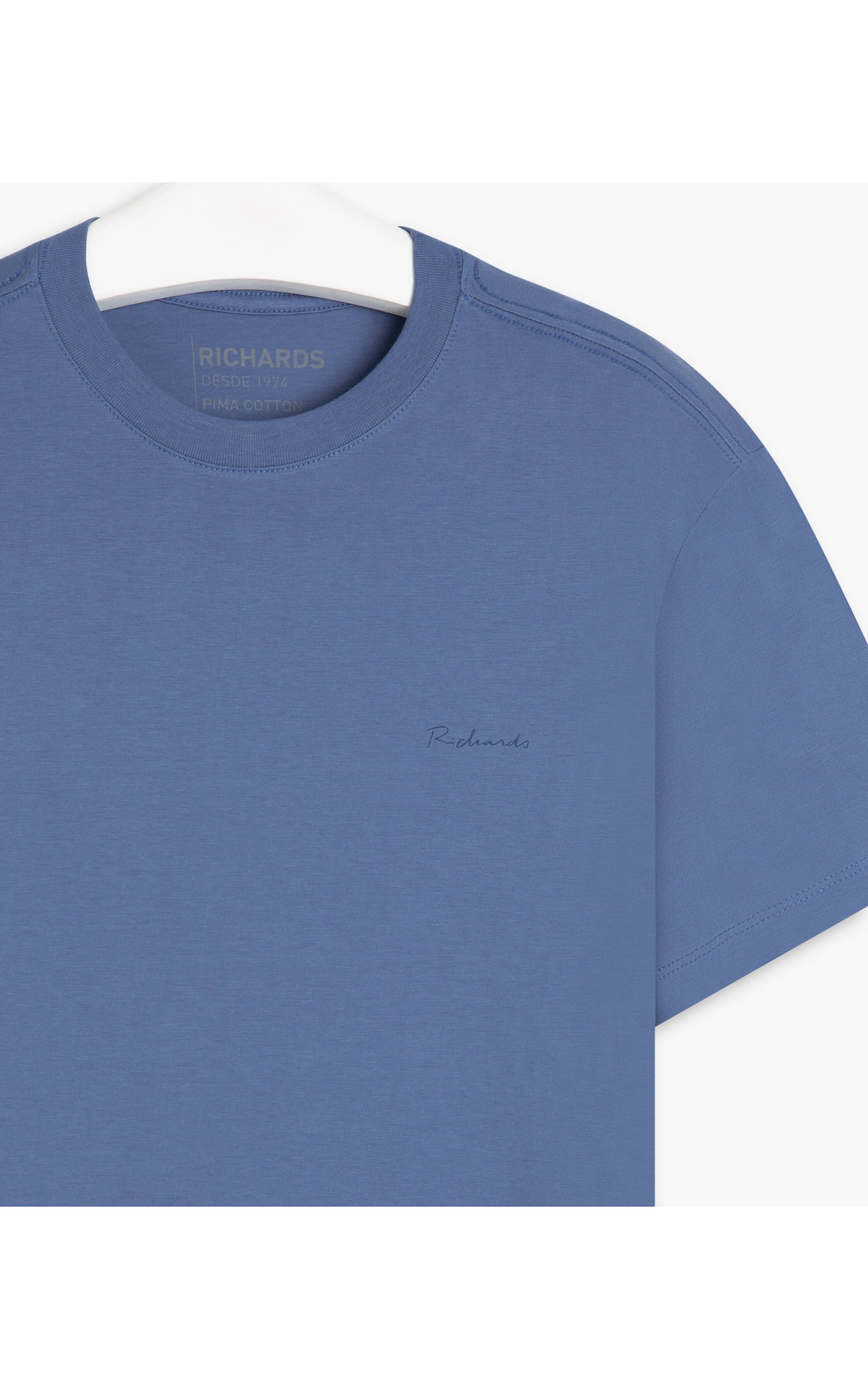 T-Shirt Pima Basic Manuscrito Hortencia