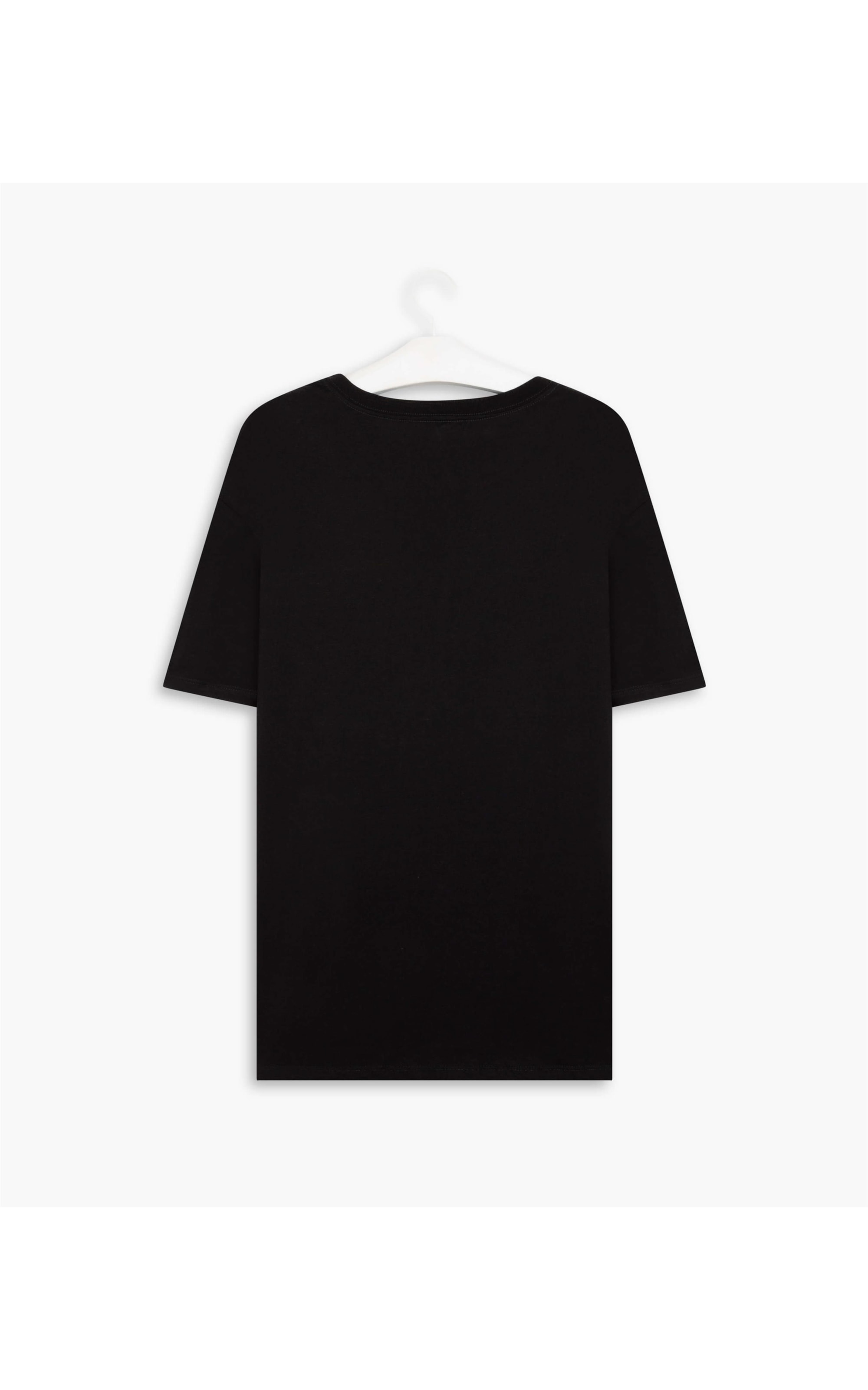T-Shirt Pima Basic Manuscrito Preto