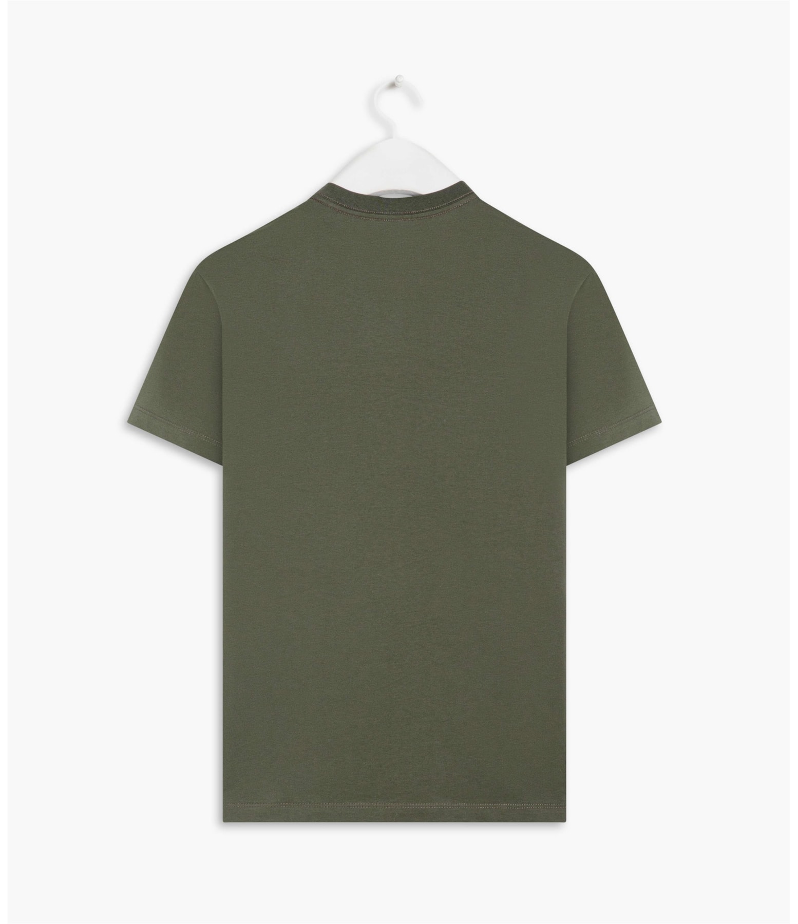 T-Shirt Pima Basic Manuscrito Verde Escuro