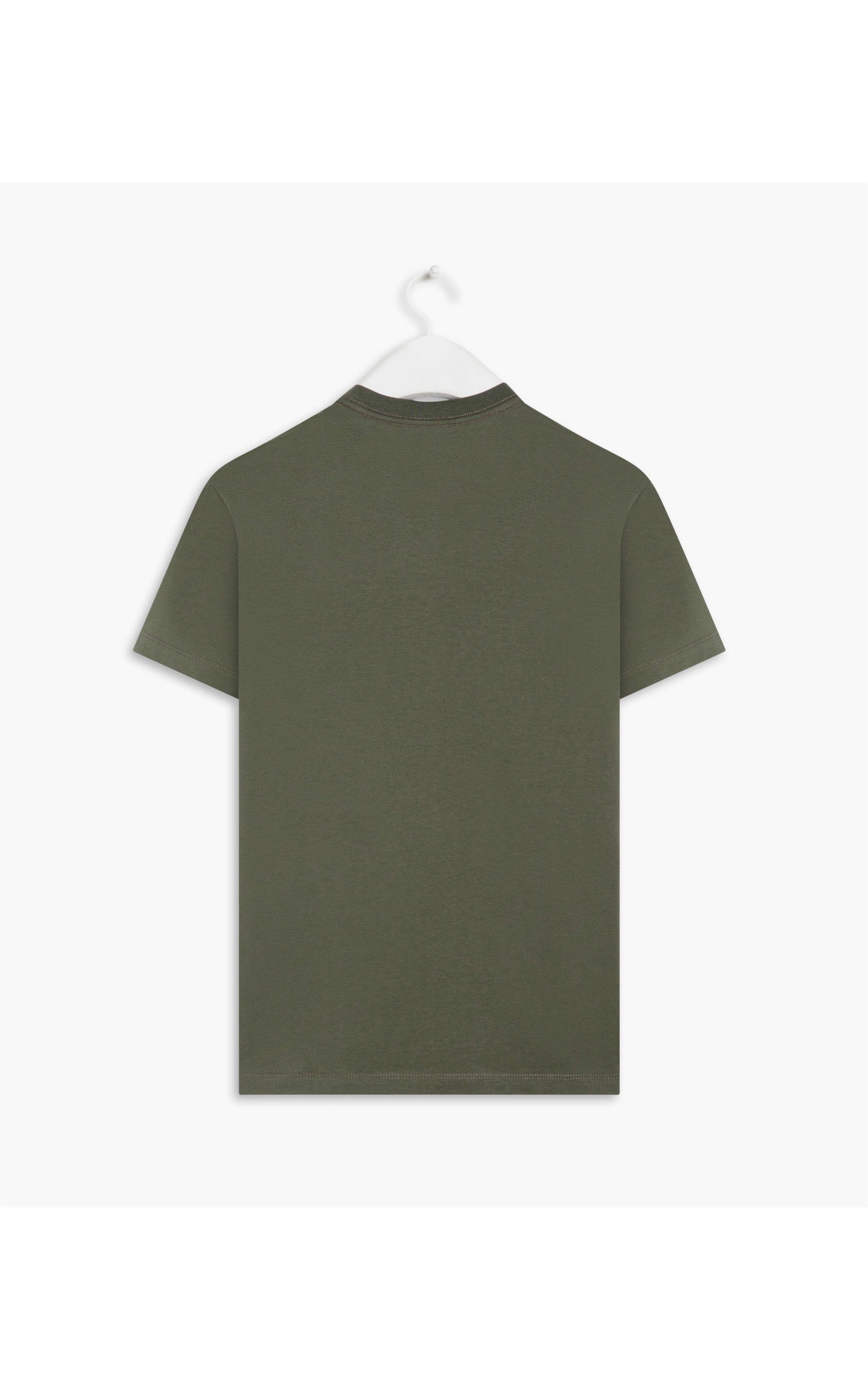 T-Shirt Pima Basic Manuscrito Verde Escuro