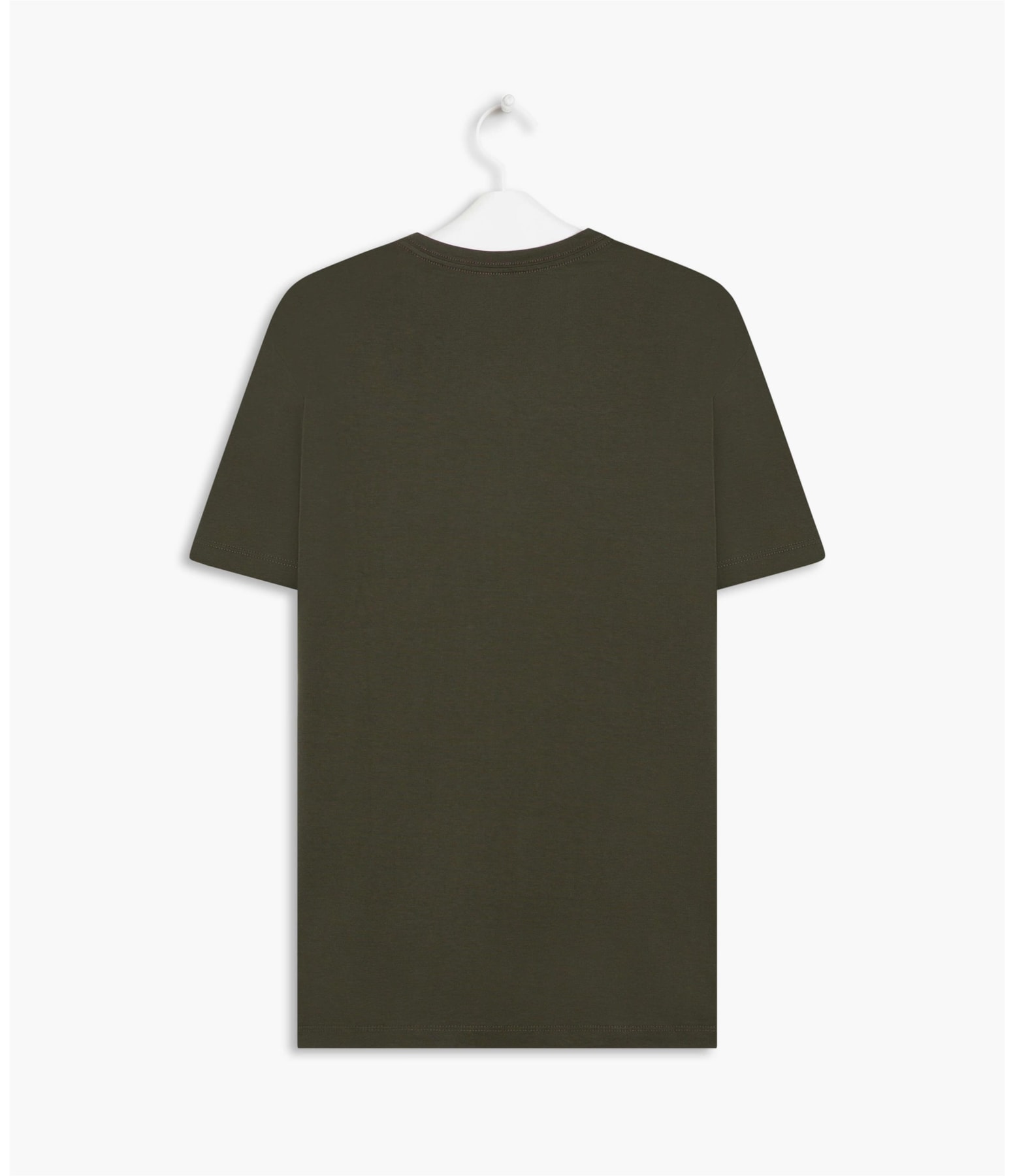 T-Shirt Pima Basic Manuscrito Verde Oliva