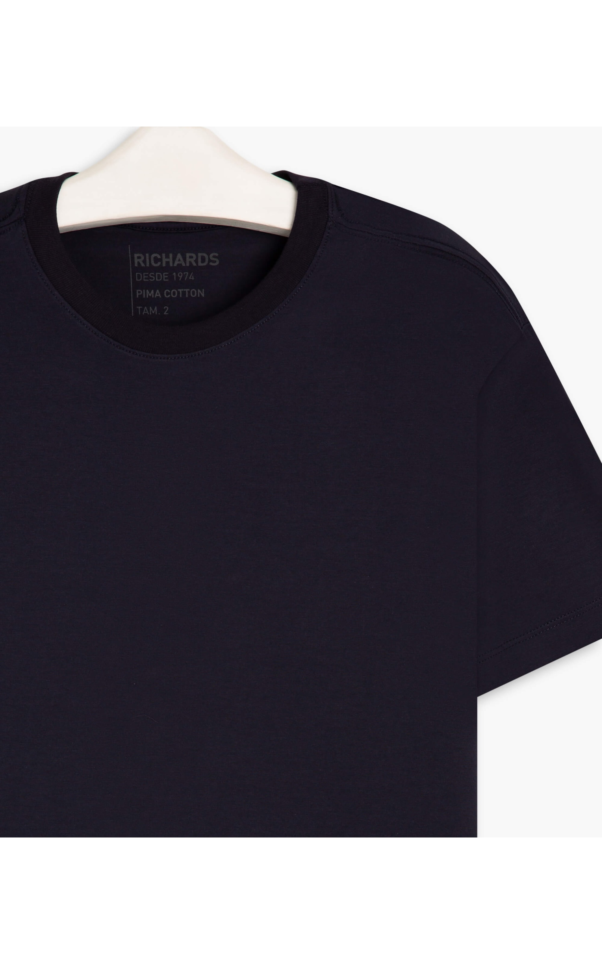 T-Shirt Pima Especial Mc Dark Navy