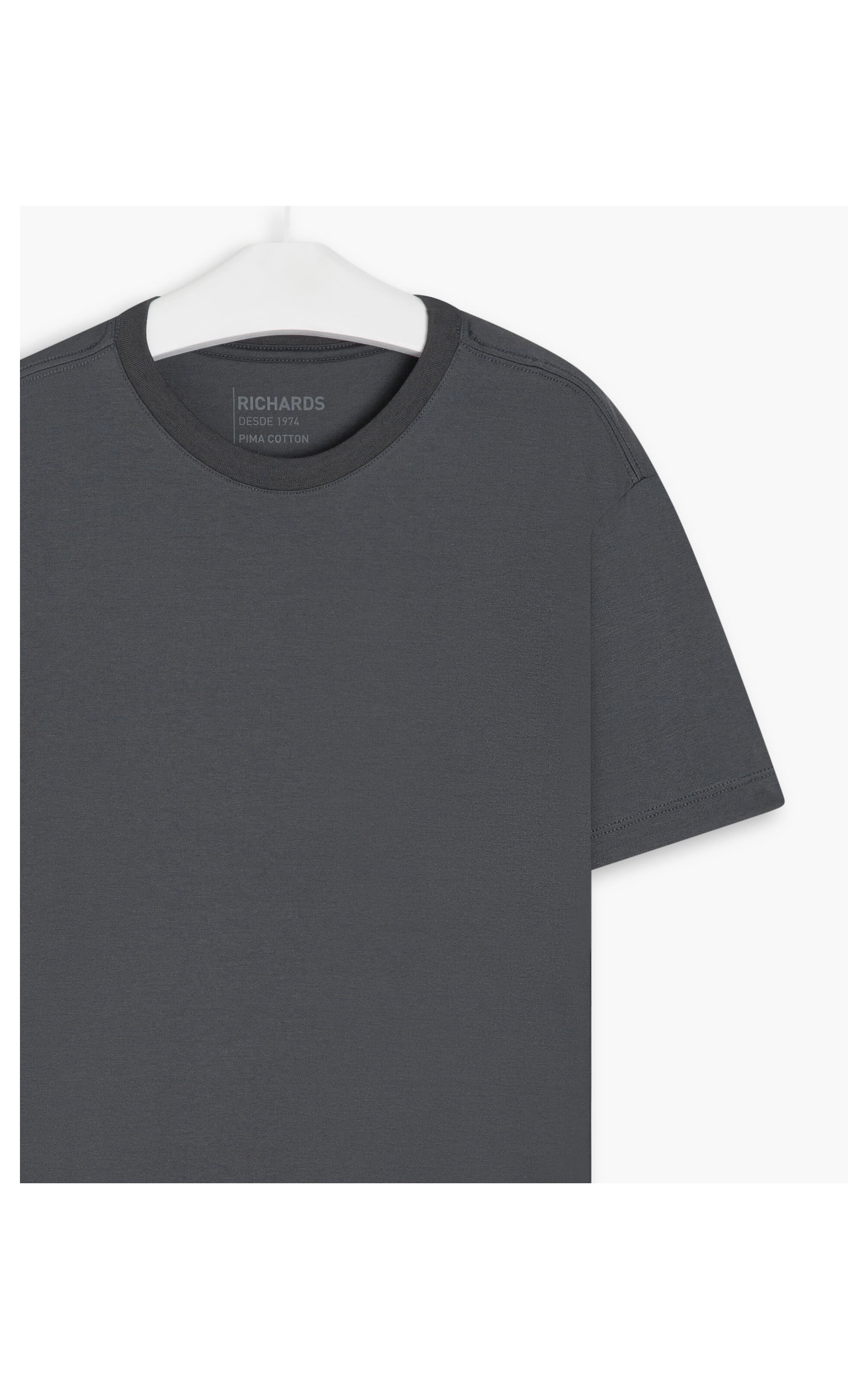 T-Shirt Pima Especial Mc Grafite