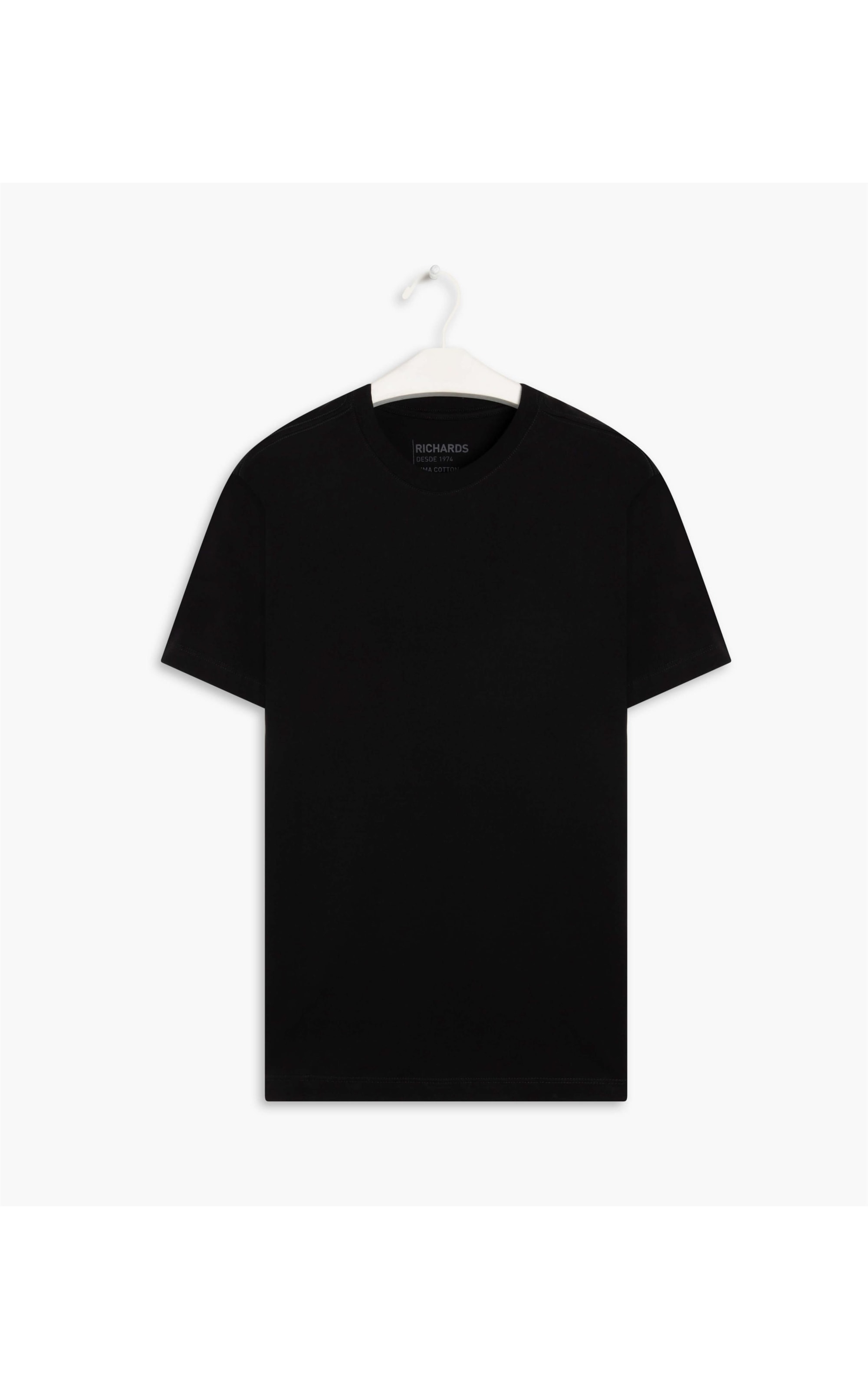 T-Shirt Pima Especial Mc Preto