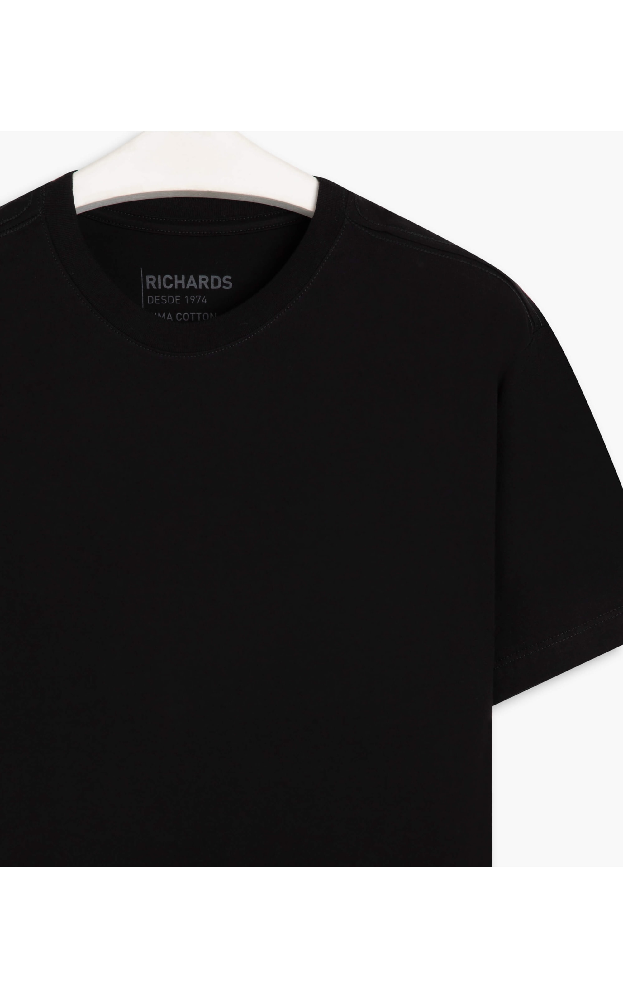 T-Shirt Pima Especial Mc Preto