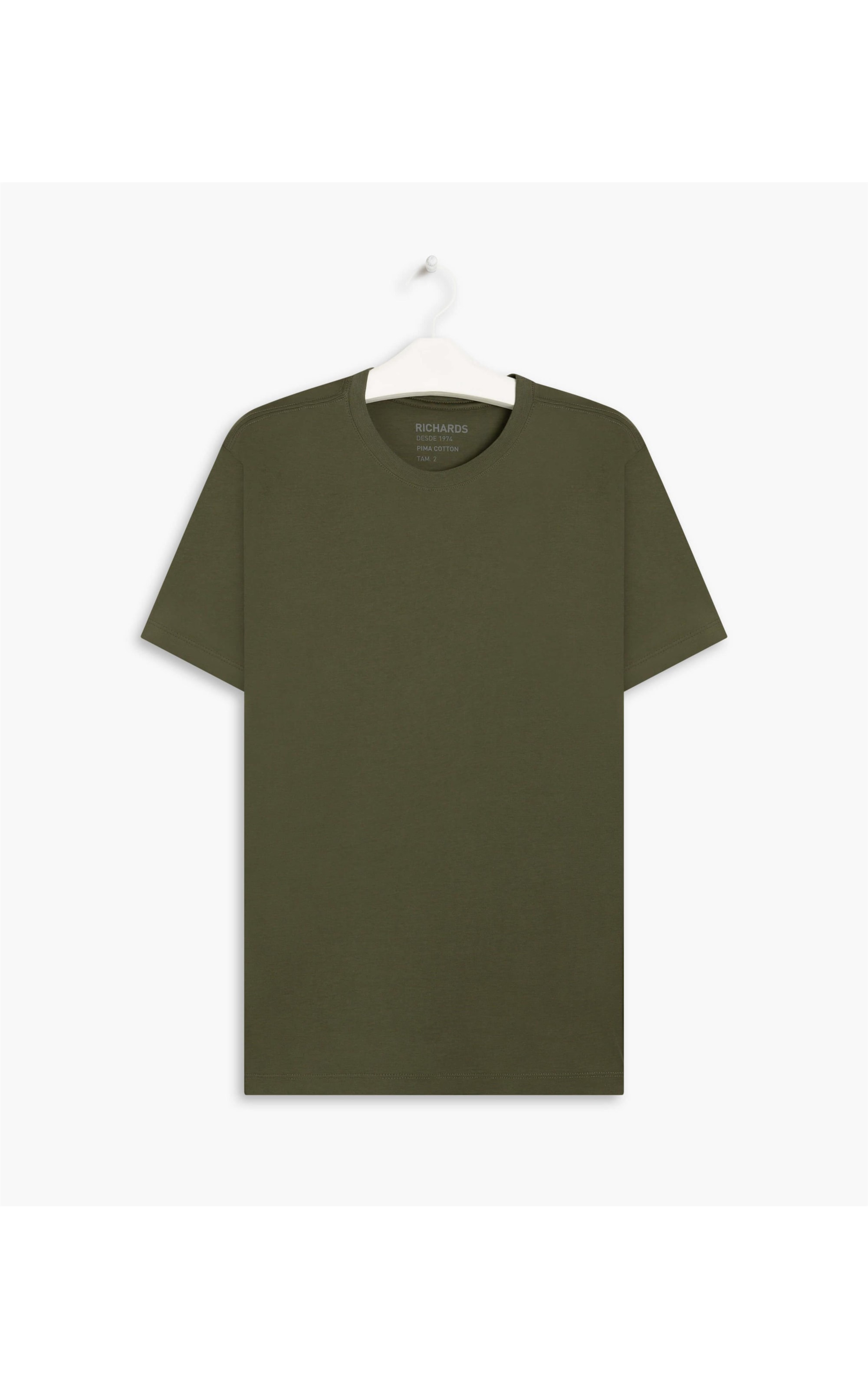 T-Shirt Pima Especial Mc Verde Escuro