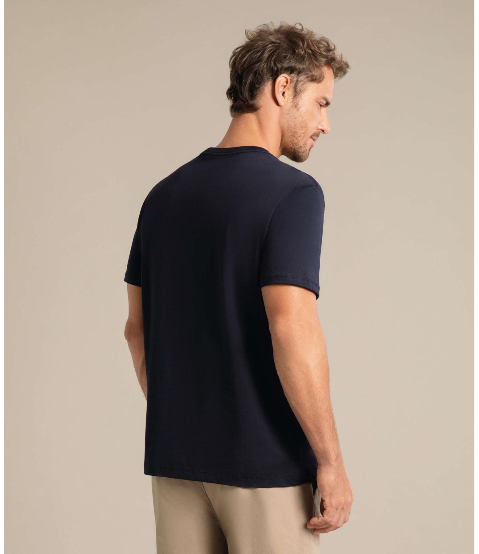 T-Shirt Pima Liberte Mc Dark Navy