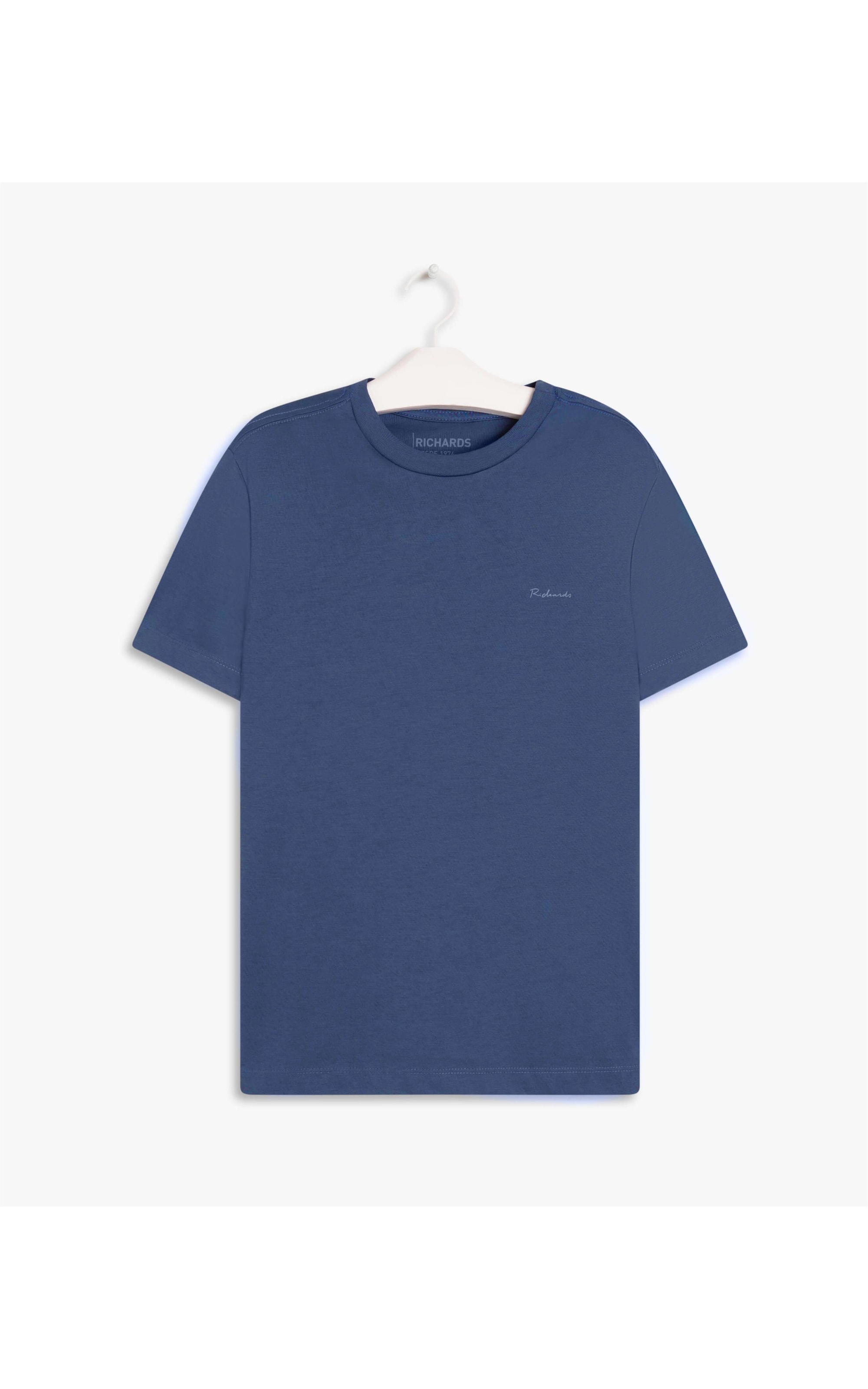 T-Shirt Pima Richards Azul Pervante