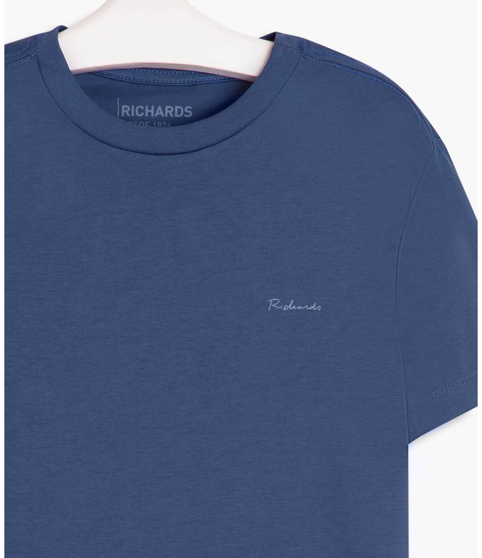 T-Shirt Pima Richards Azul Pervante