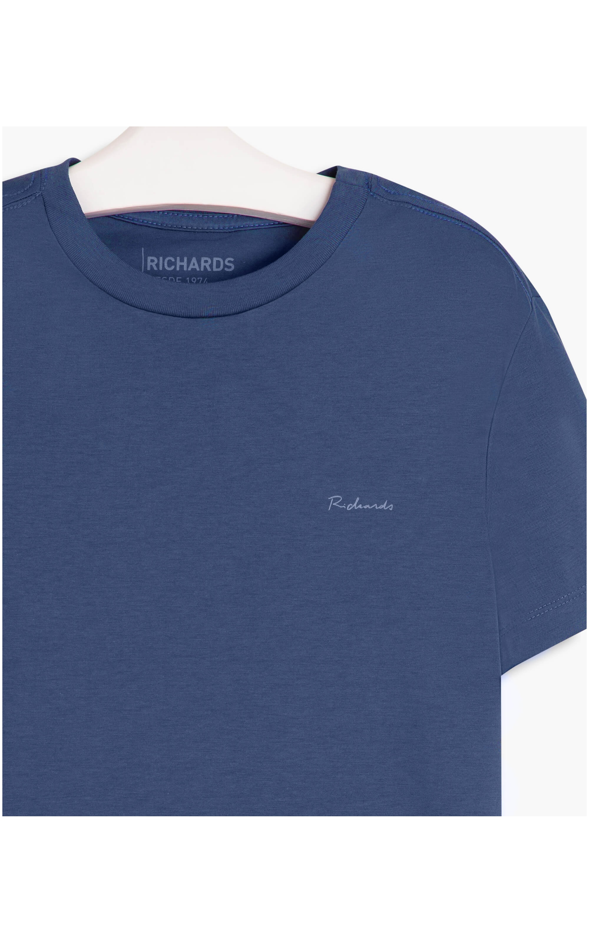 T-Shirt Pima Richards Azul Pervante