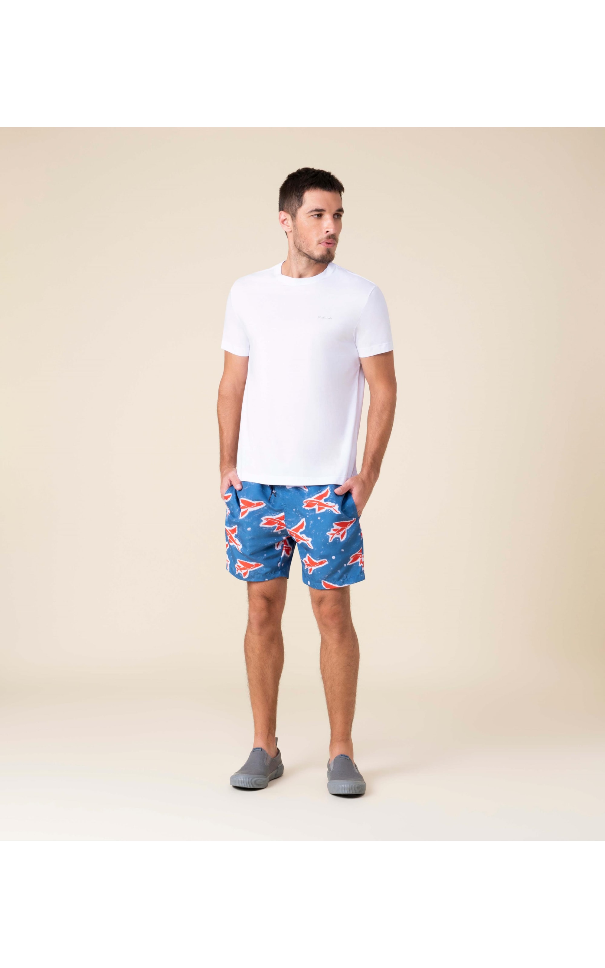 T-Shirt Pima Richards Branco