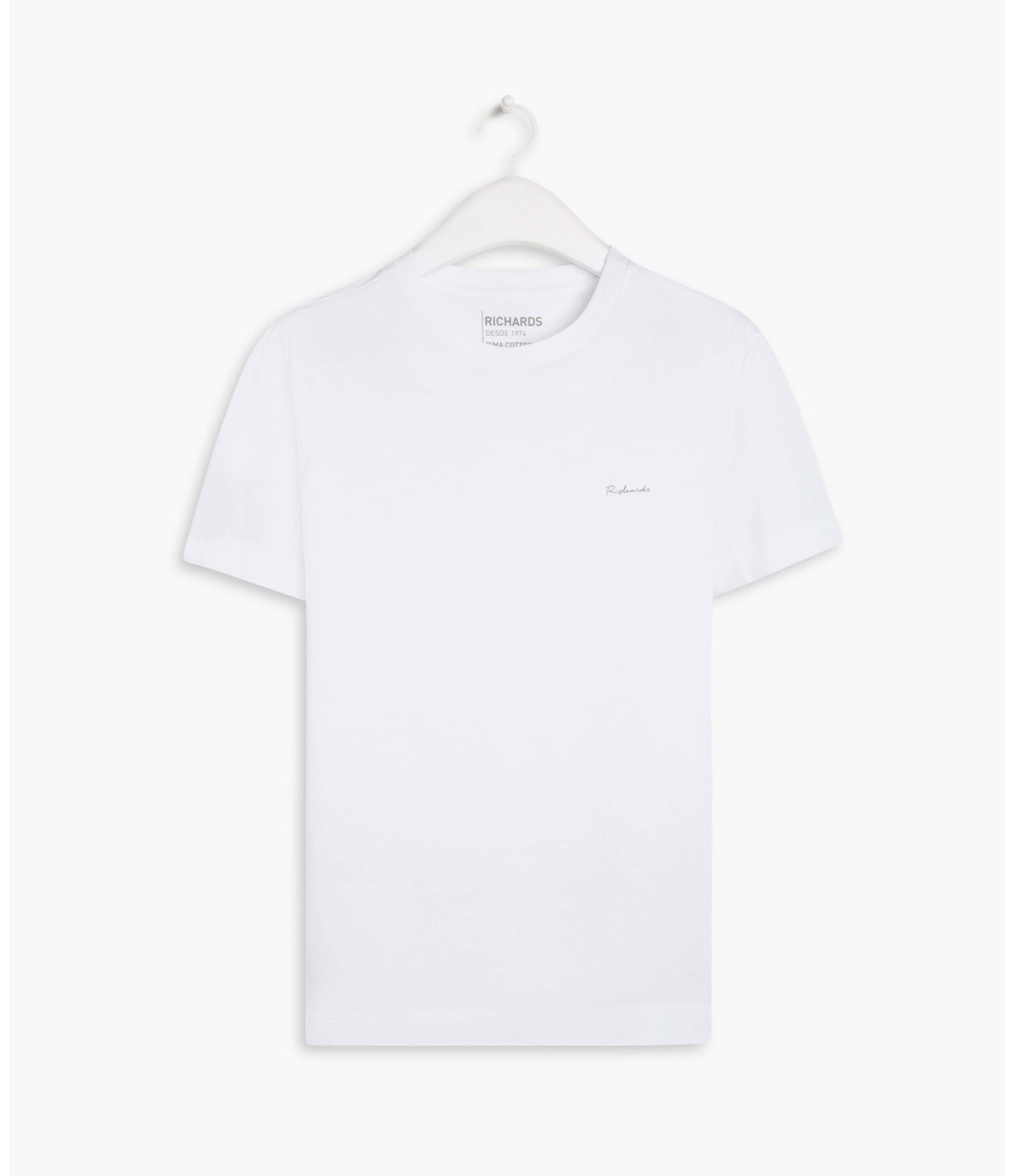 T-Shirt Pima Richards Branco