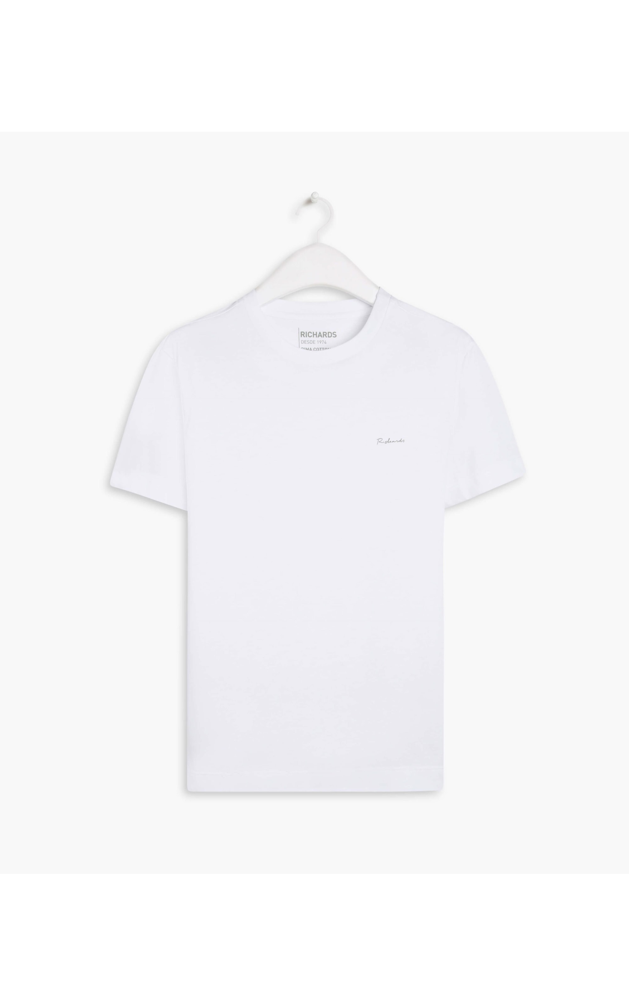 T-Shirt Pima Richards Branco