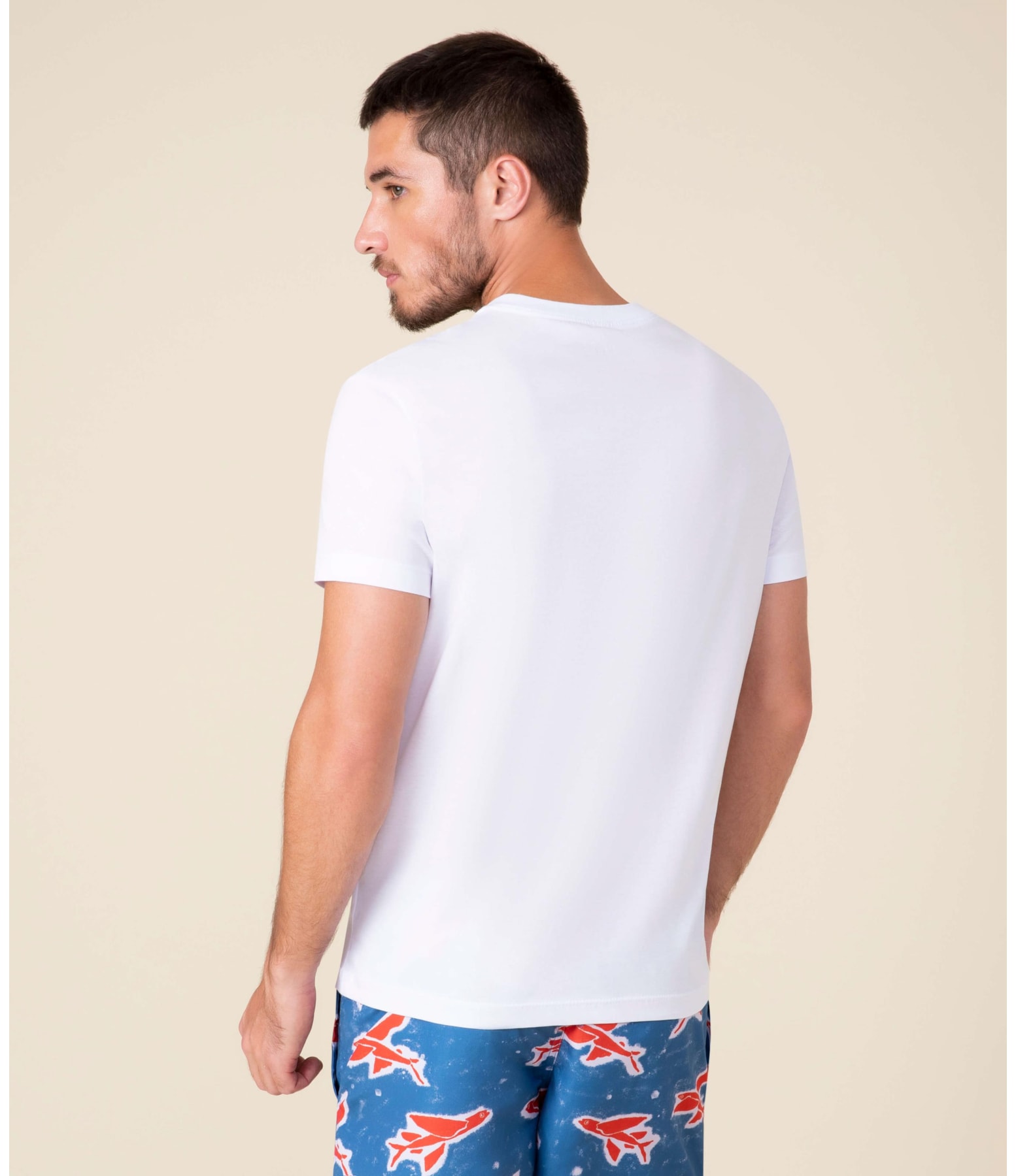 T-Shirt Pima Richards Branco