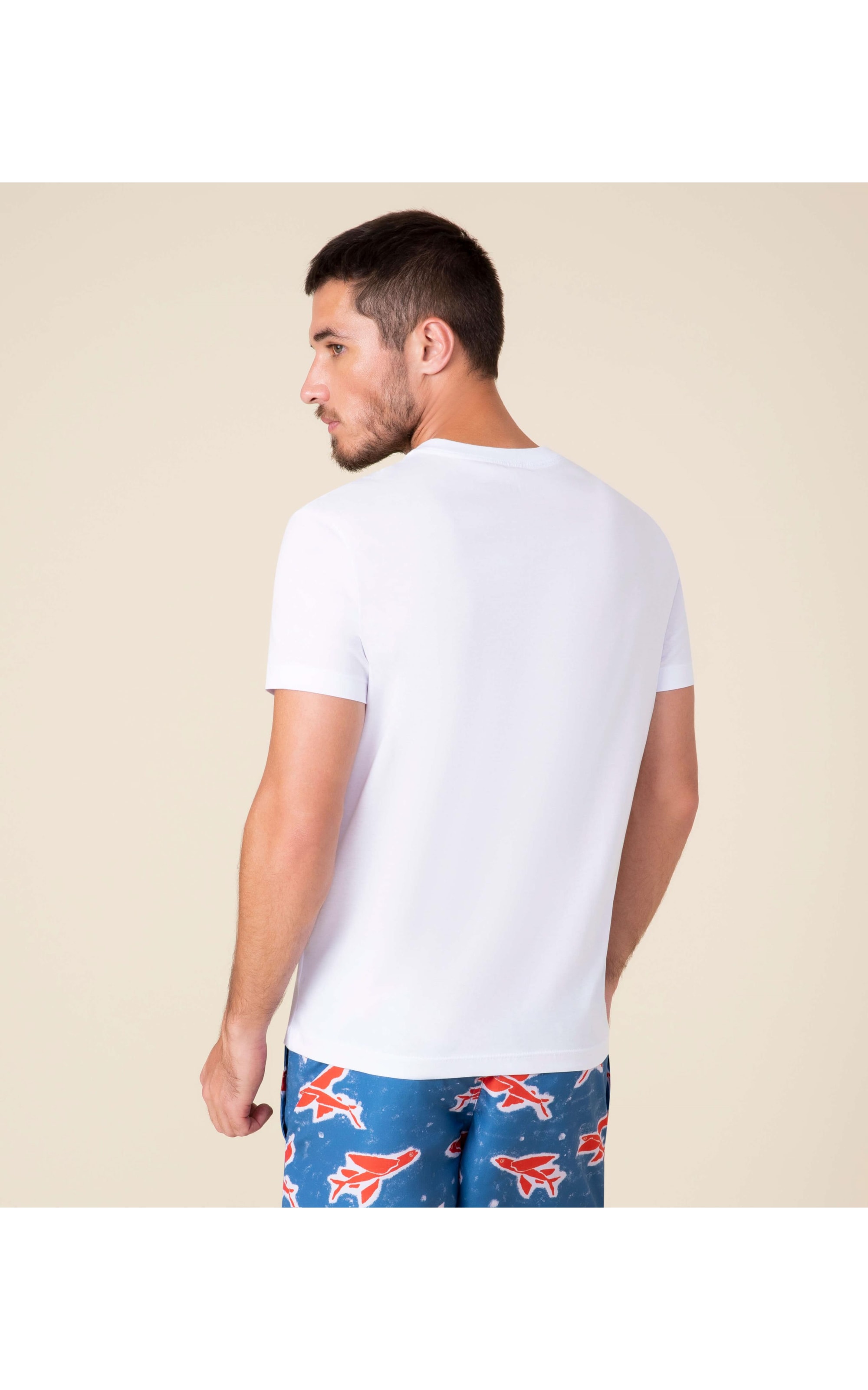 T-Shirt Pima Richards Branco