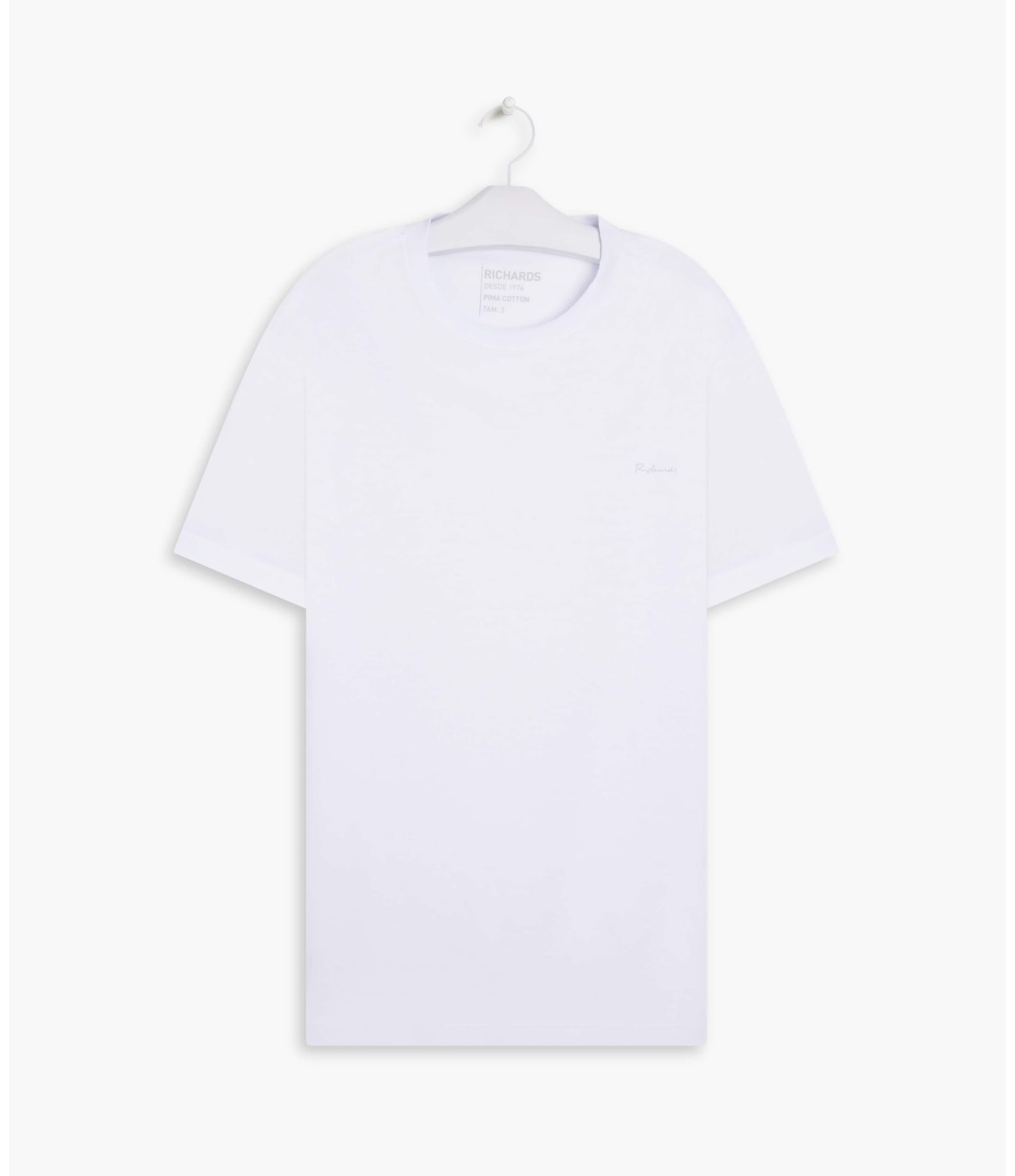 T-Shirt Pima Richards Branco