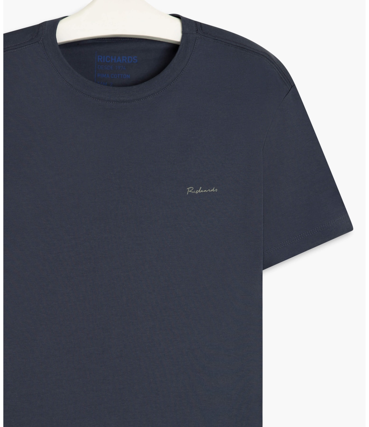 T-Shirt Pima Richards Dark Navy