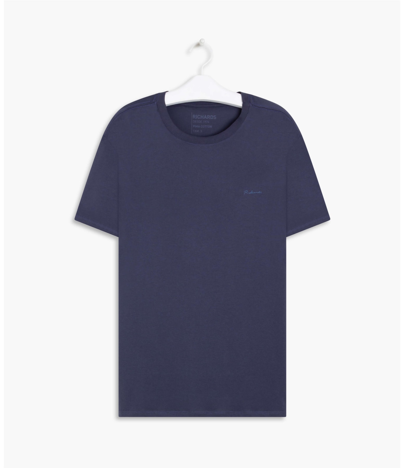 T-Shirt Pima Richards Dark Navy