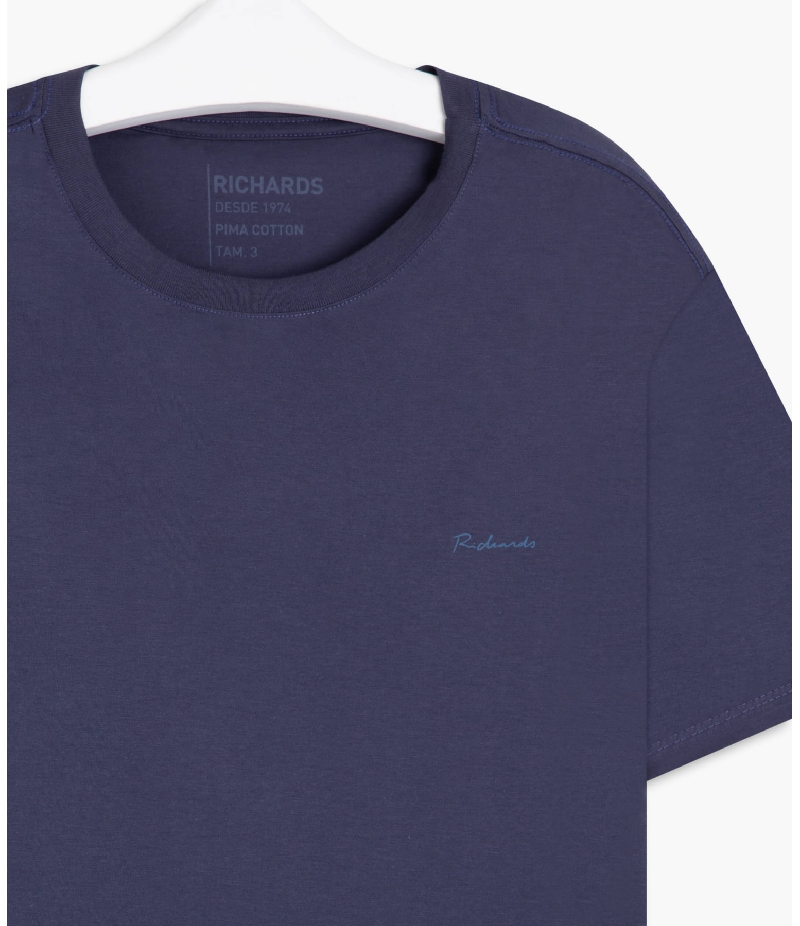 T-Shirt Pima Richards Dark Navy