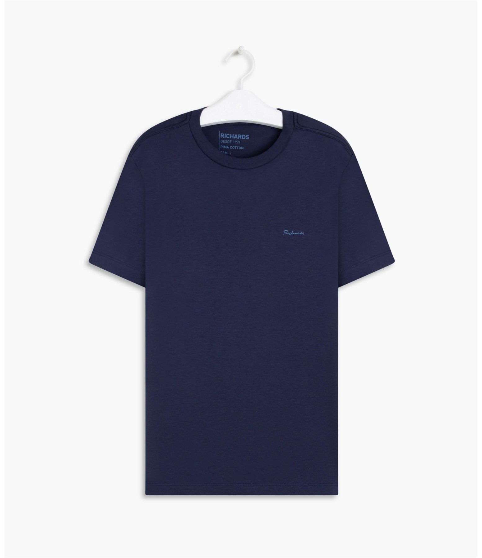 T-Shirt Pima Richards Marinho