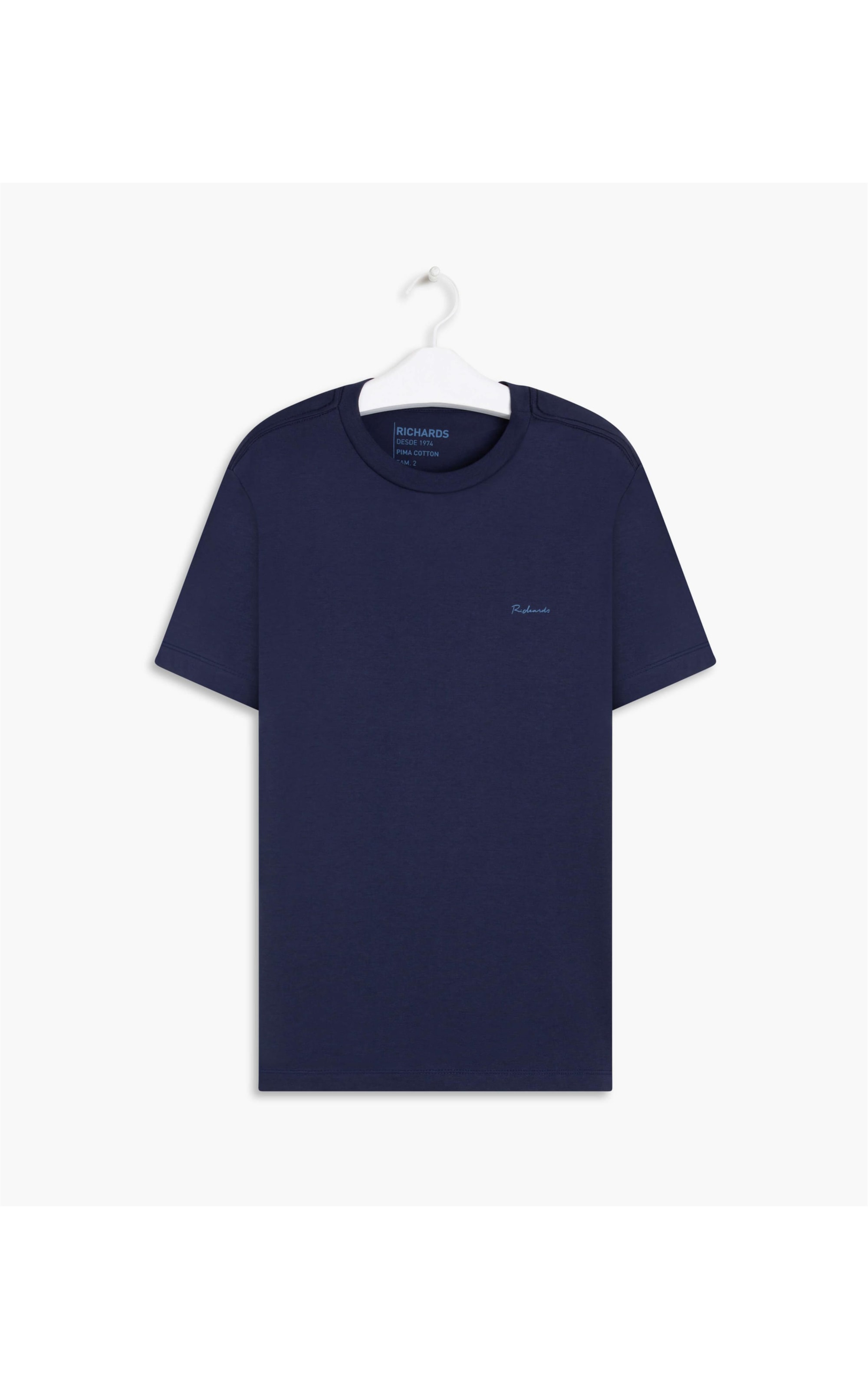 T-Shirt Pima Richards Marinho