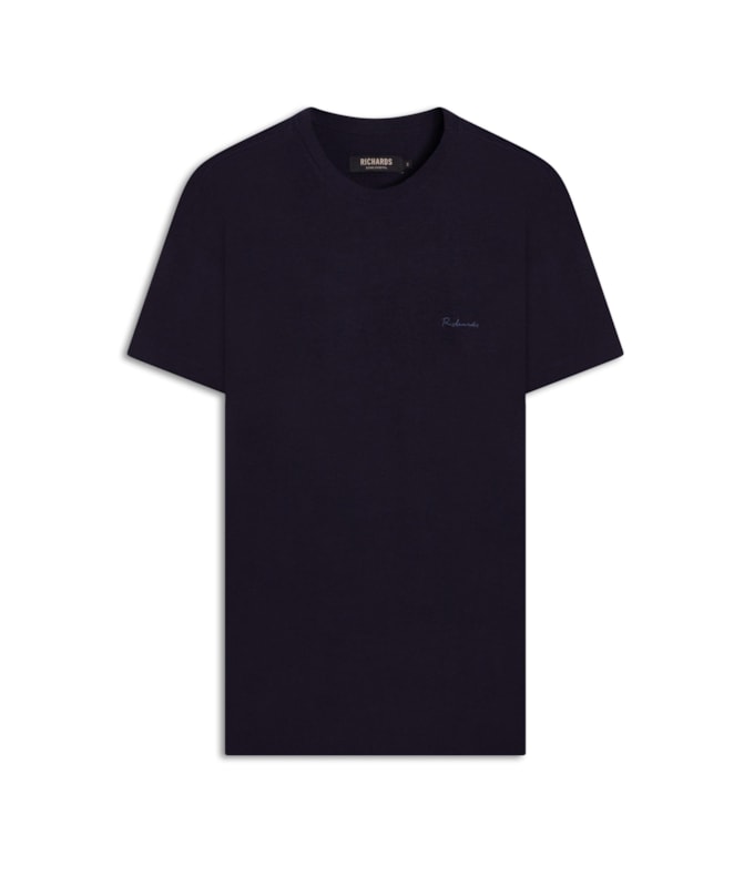 T-Shirt Piquet Flora Poliamida Dark Navy
