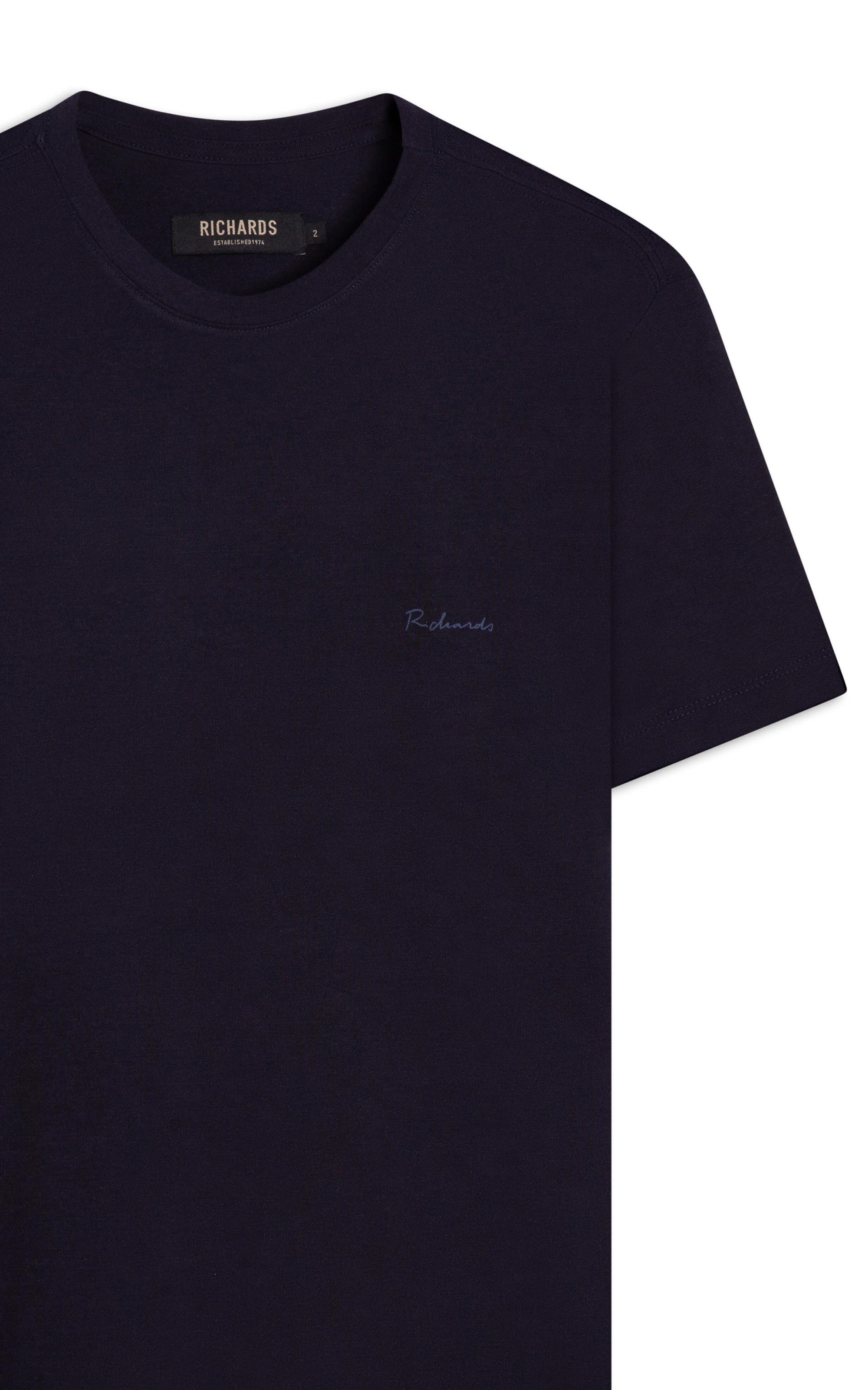 T-Shirt Piquet Flora Poliamida Dark Navy
