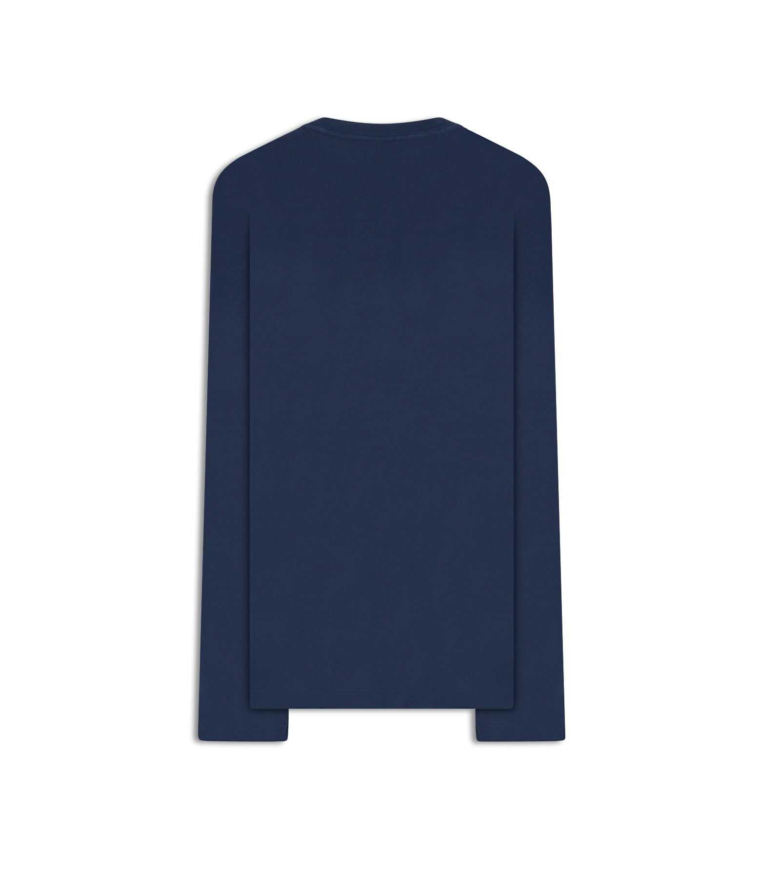 T-Shirt Piquet Gd Ml Basic Fit Dark Blue