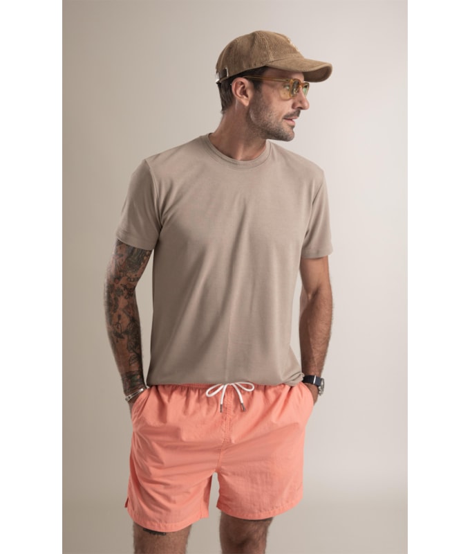 T-Shirt Piquet Havana