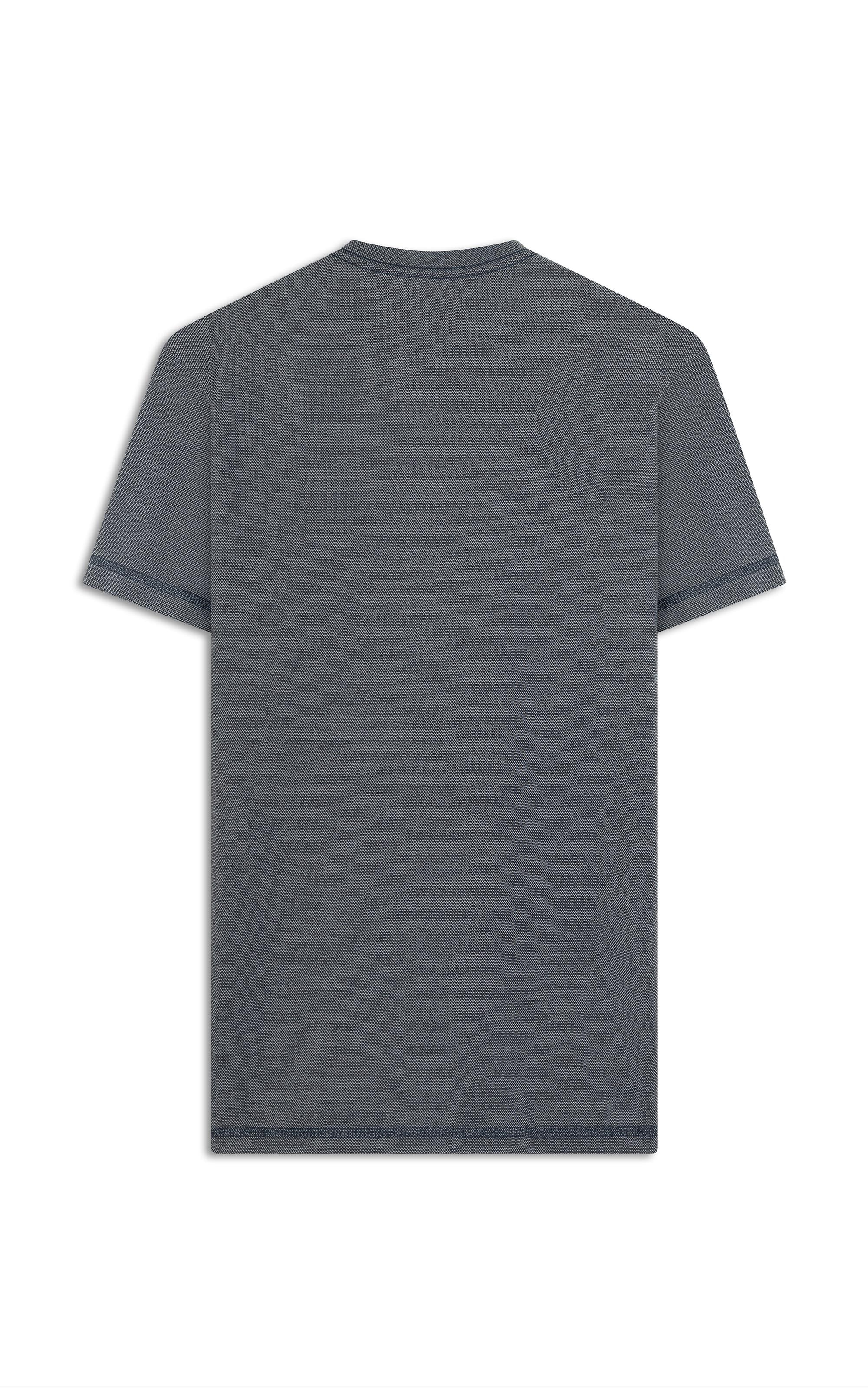 T-Shirt Piquet Juno Mc Basic Fit Dark Navy