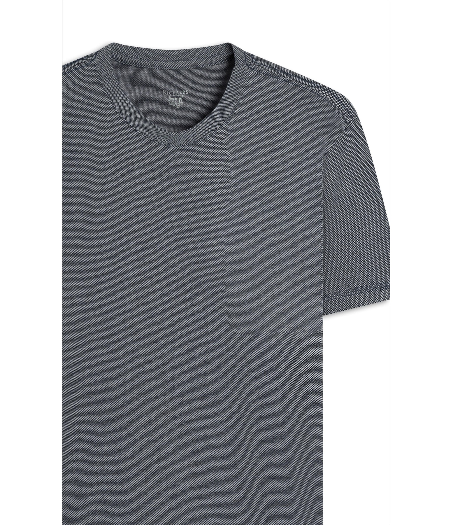 T-Shirt Piquet Juno Mc Basic Fit Dark Navy