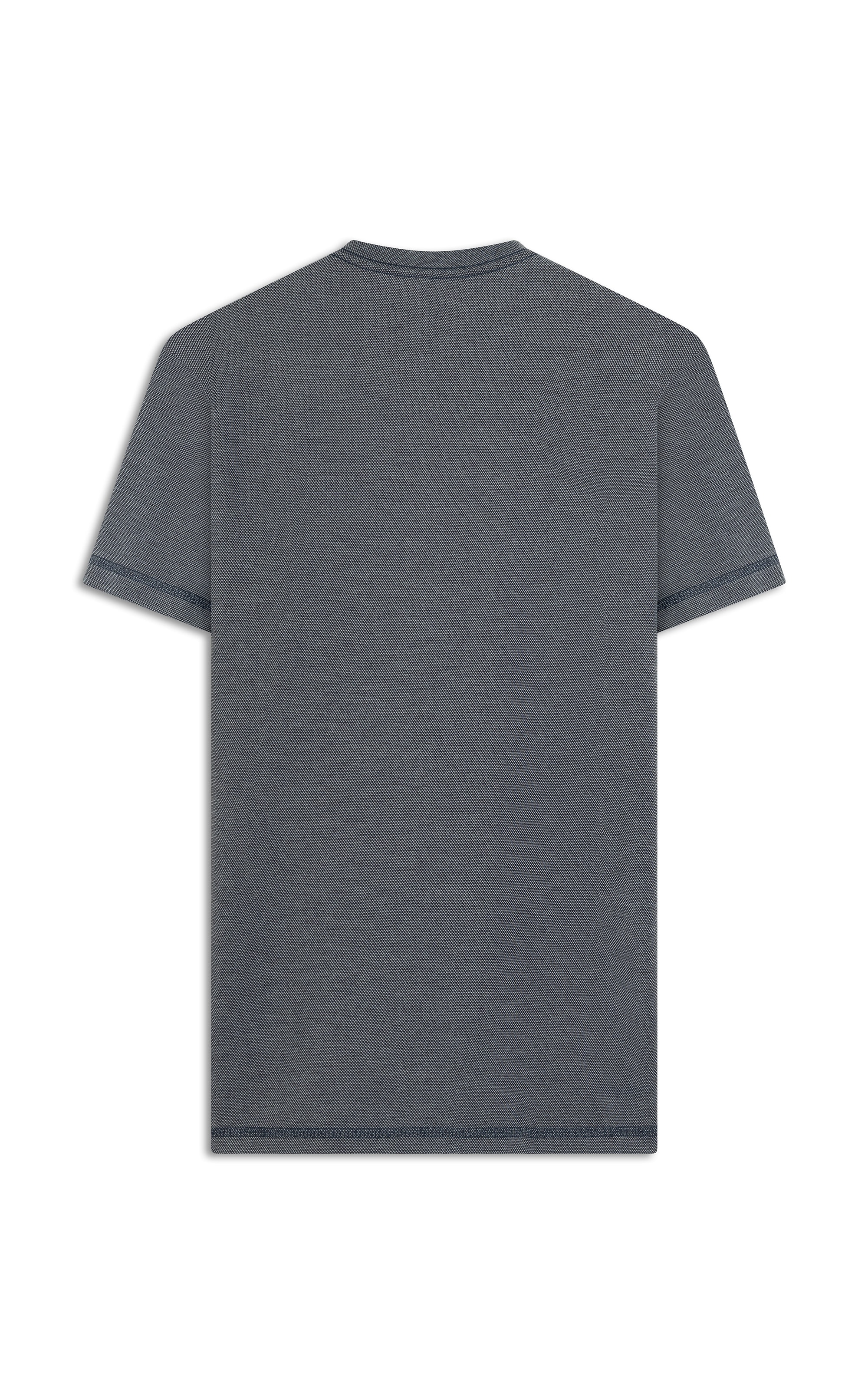 T-Shirt Piquet Juno Mc Basic Fit Dark Navy
