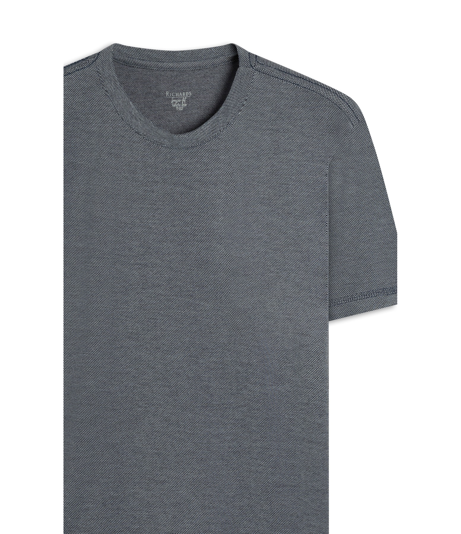 T-Shirt Piquet Juno Mc Basic Fit Dark Navy