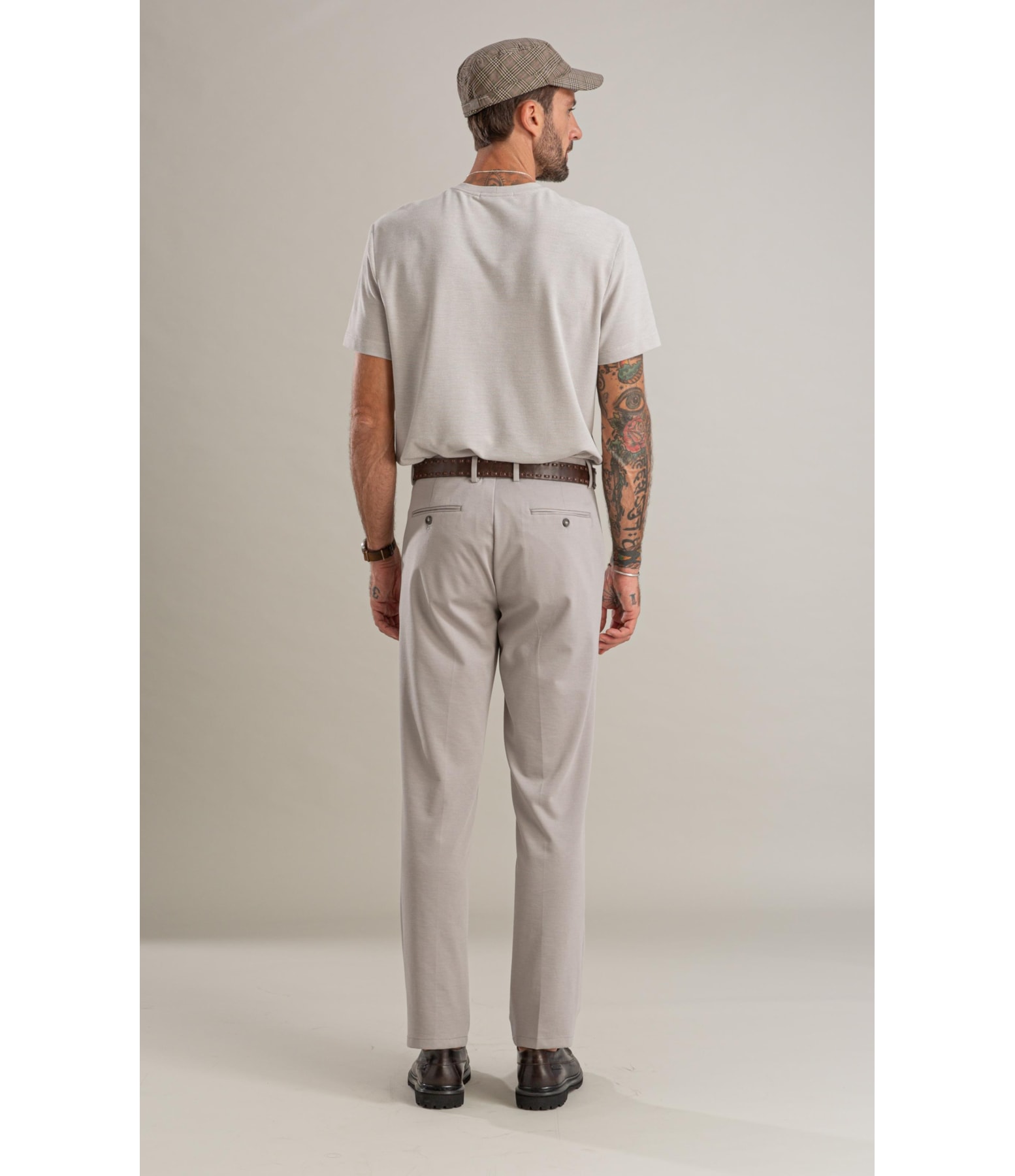 T-Shirt Piquet Juno Mc Basic Fit Prata