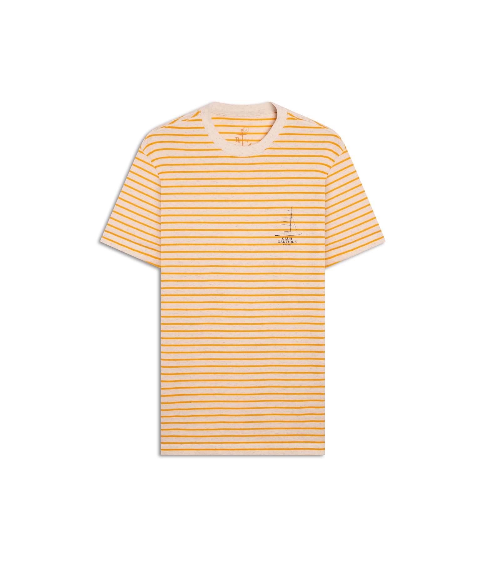 T-Shirt Piquet Linen   Est Amarelo