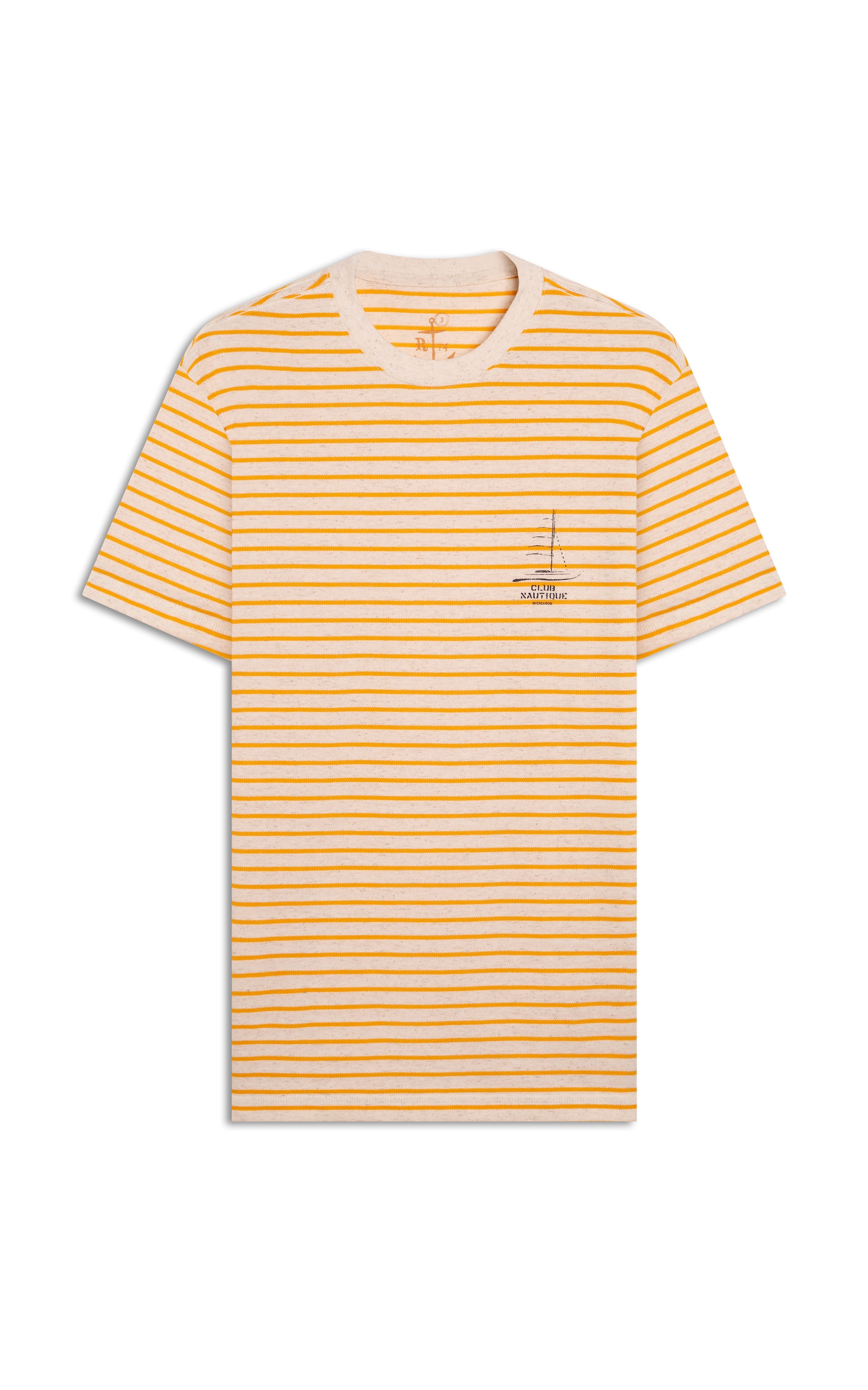 T-Shirt Piquet Linen   Est Amarelo