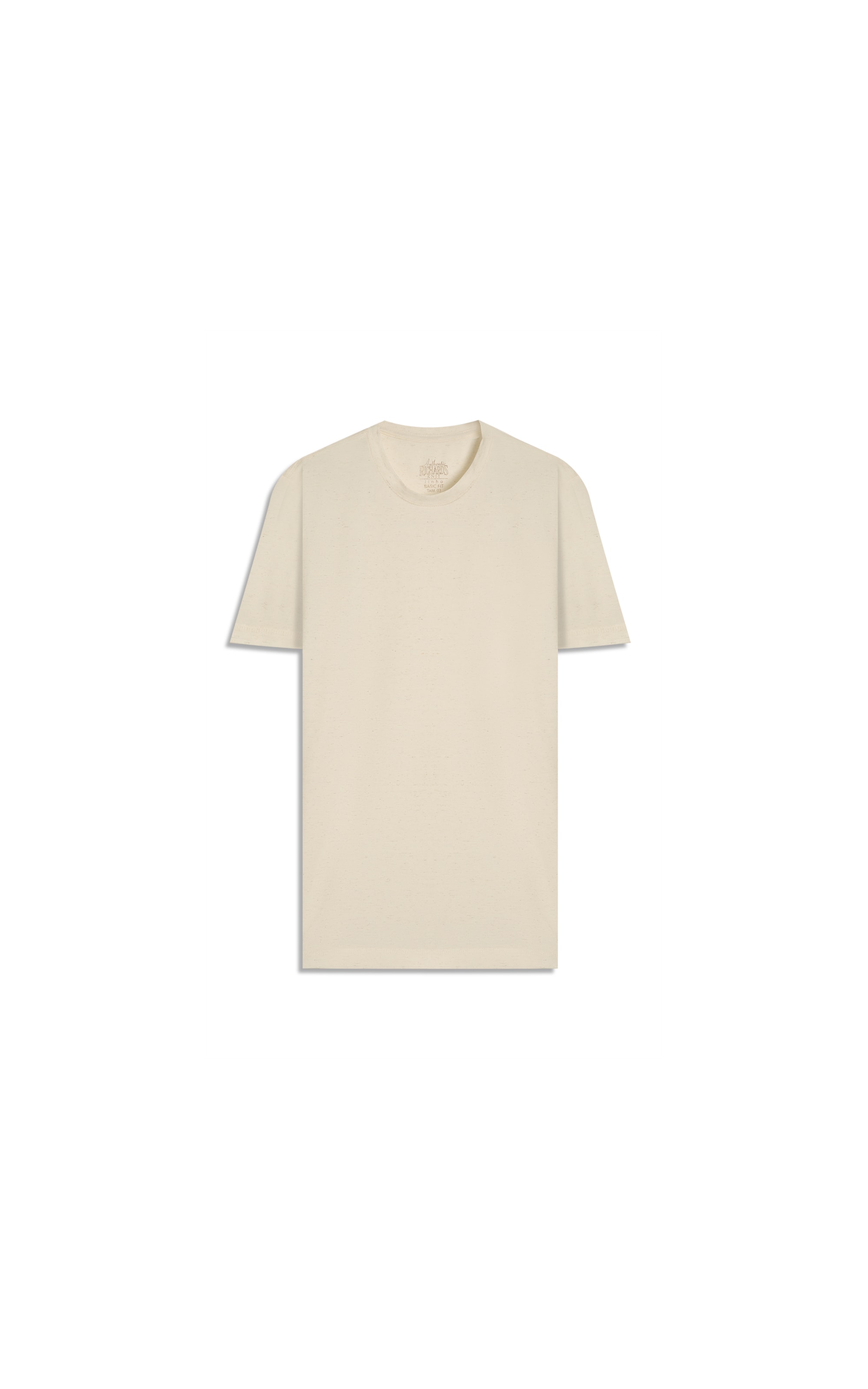 T-Shirt Piquet Linen Premium Natural
