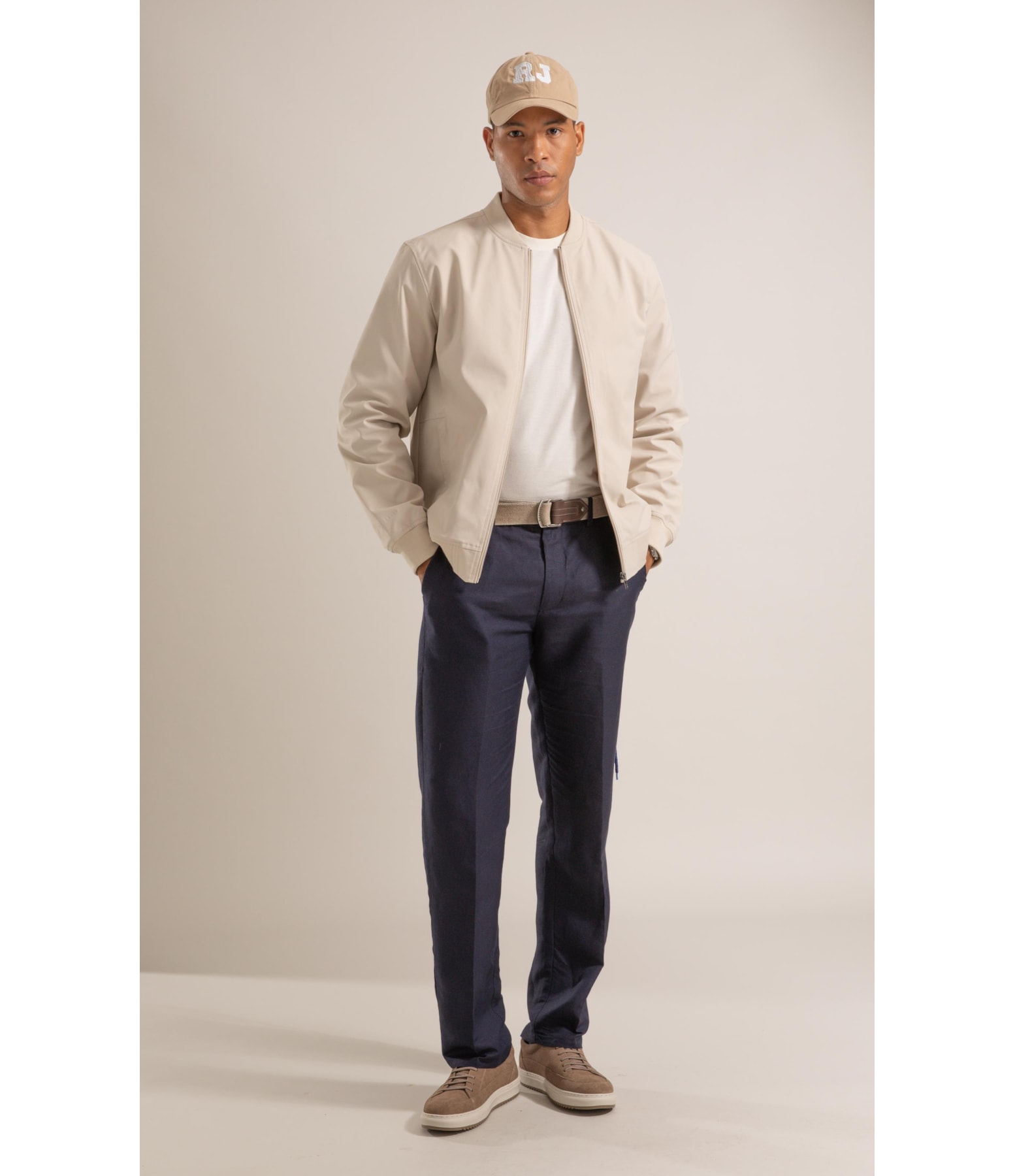 T-Shirt Piquet Linen Premium Natural