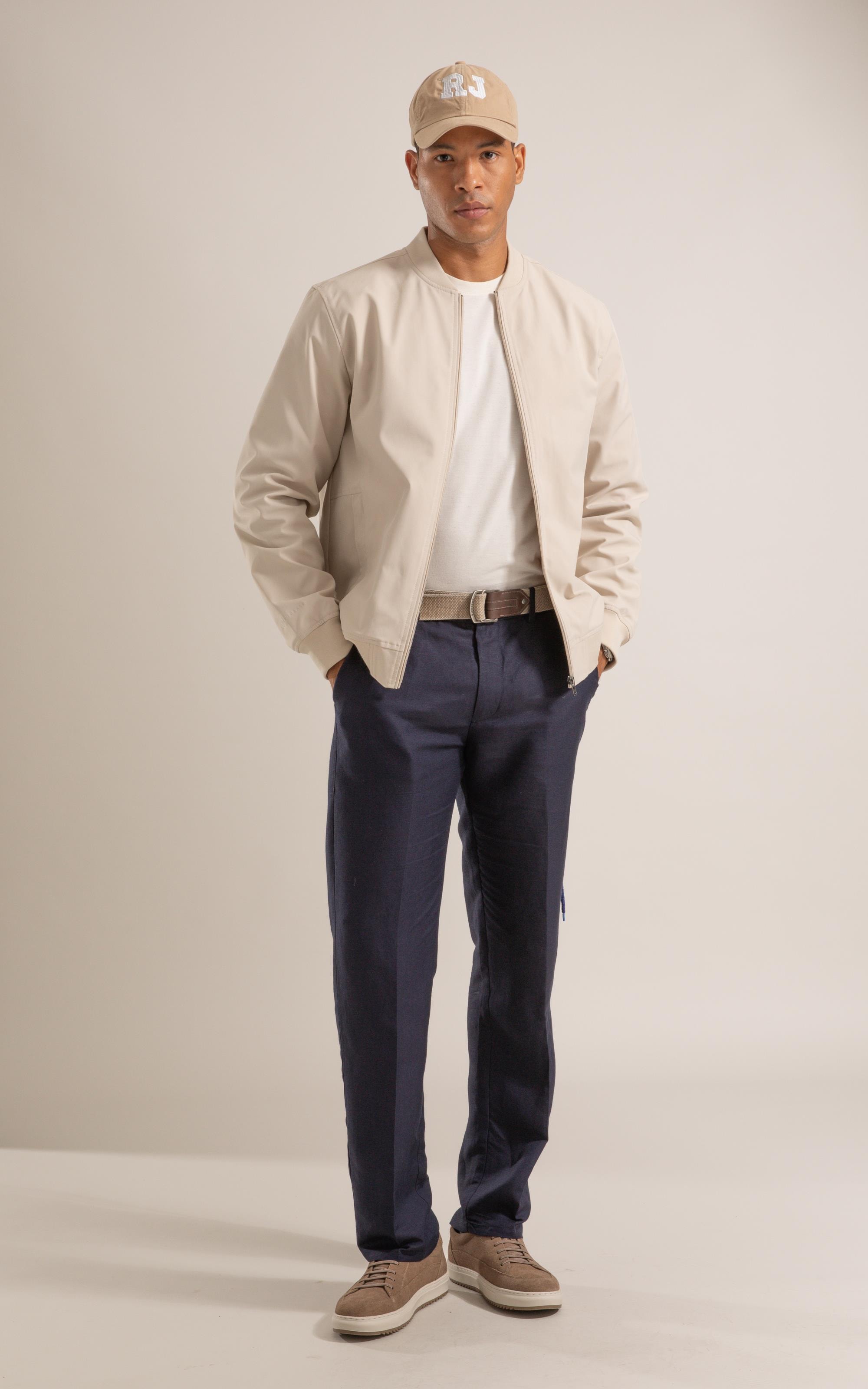T-Shirt Piquet Linen Premium Natural