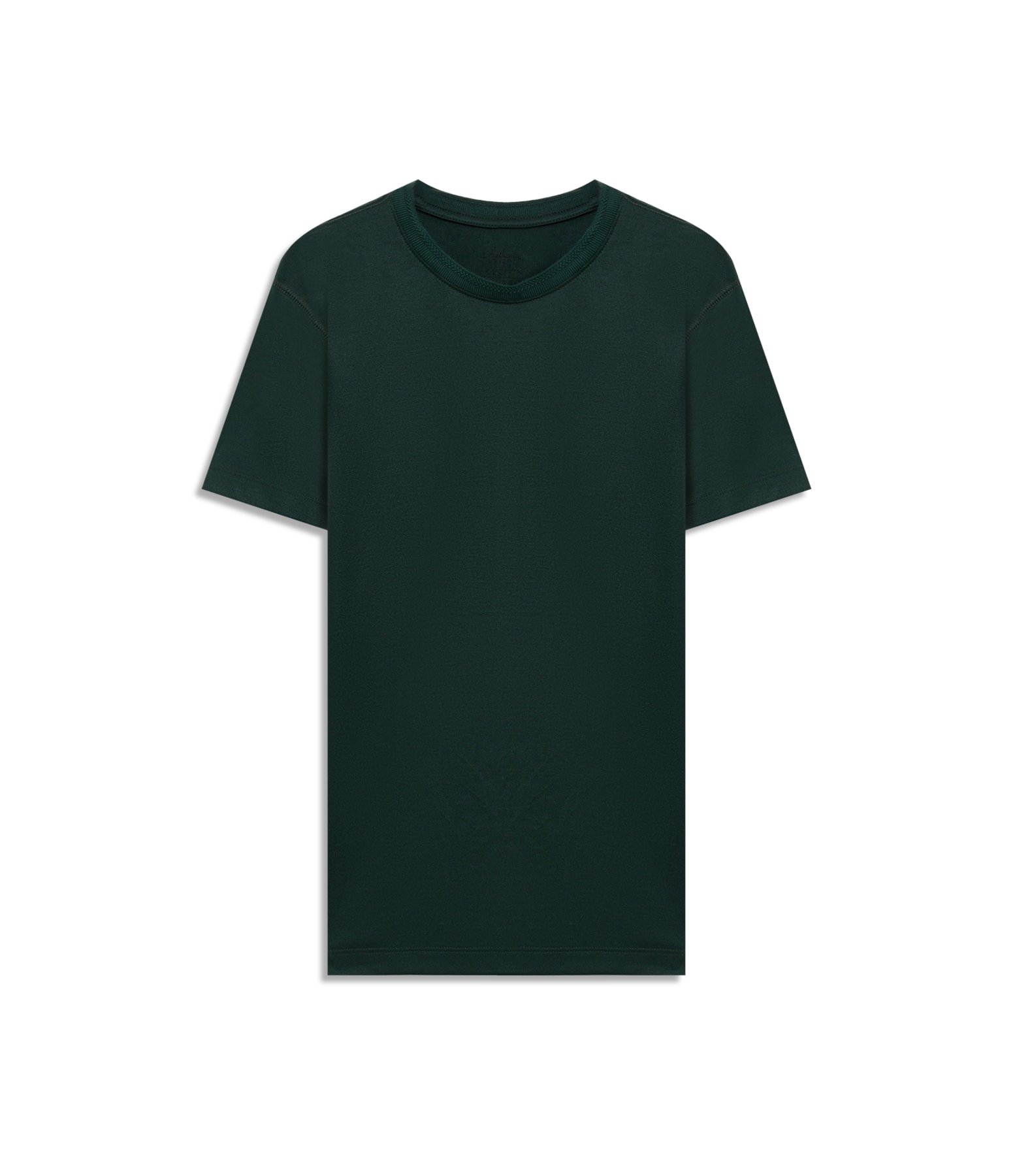 T-Shirt Piquet Lisa Verde Militar